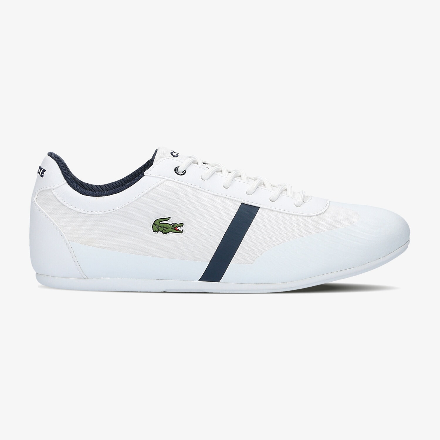 Buty sneakersy dla dzieci LACOSTE MISANO 316 1 732SPJ0138001 BIAŁY