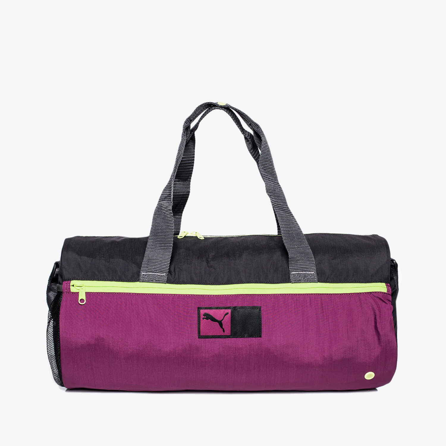 Torba sportowa damska na ramię PUMA TORBA GYM BARREL BAG 7446401 CZARNY