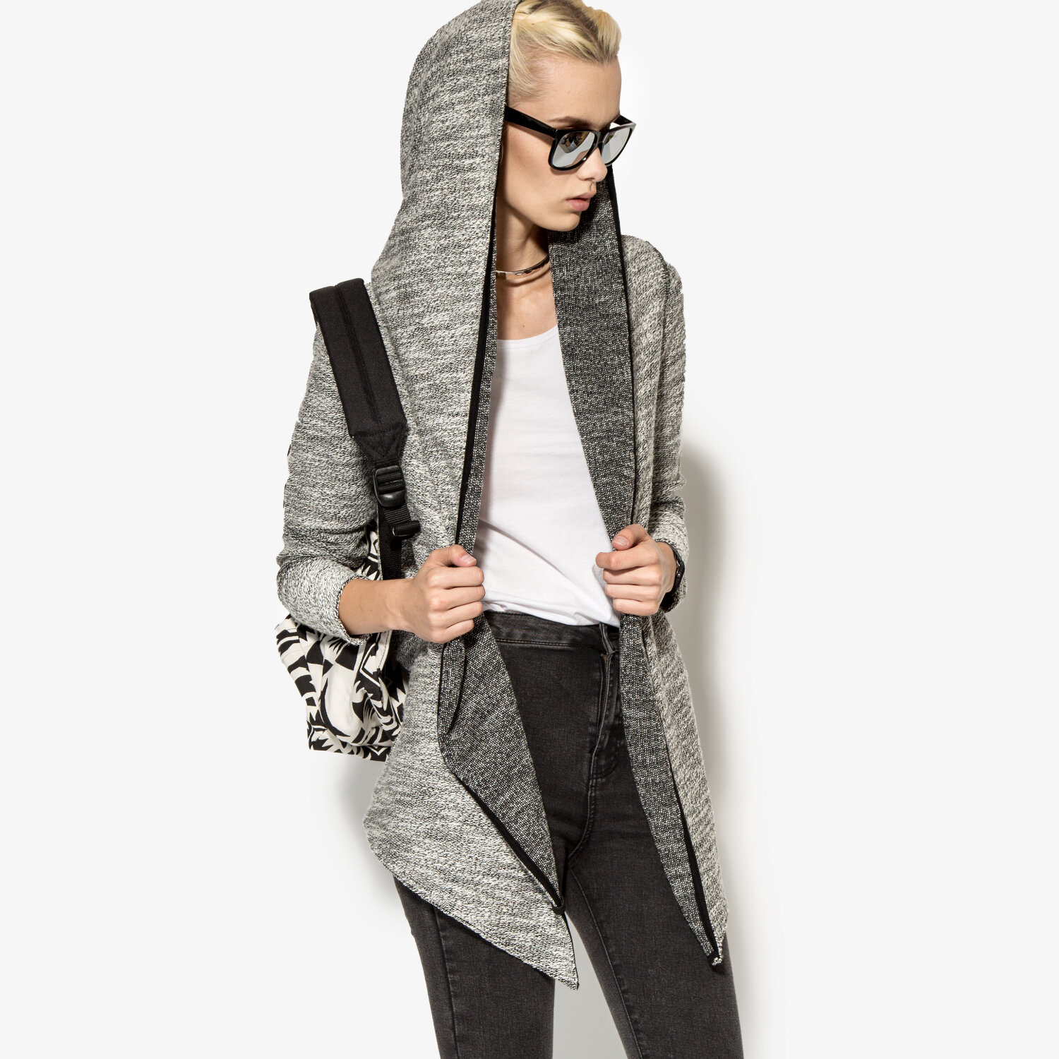 Bluza damska CONFRONT BLUZA FROST CFV36BLD02001 SZARY