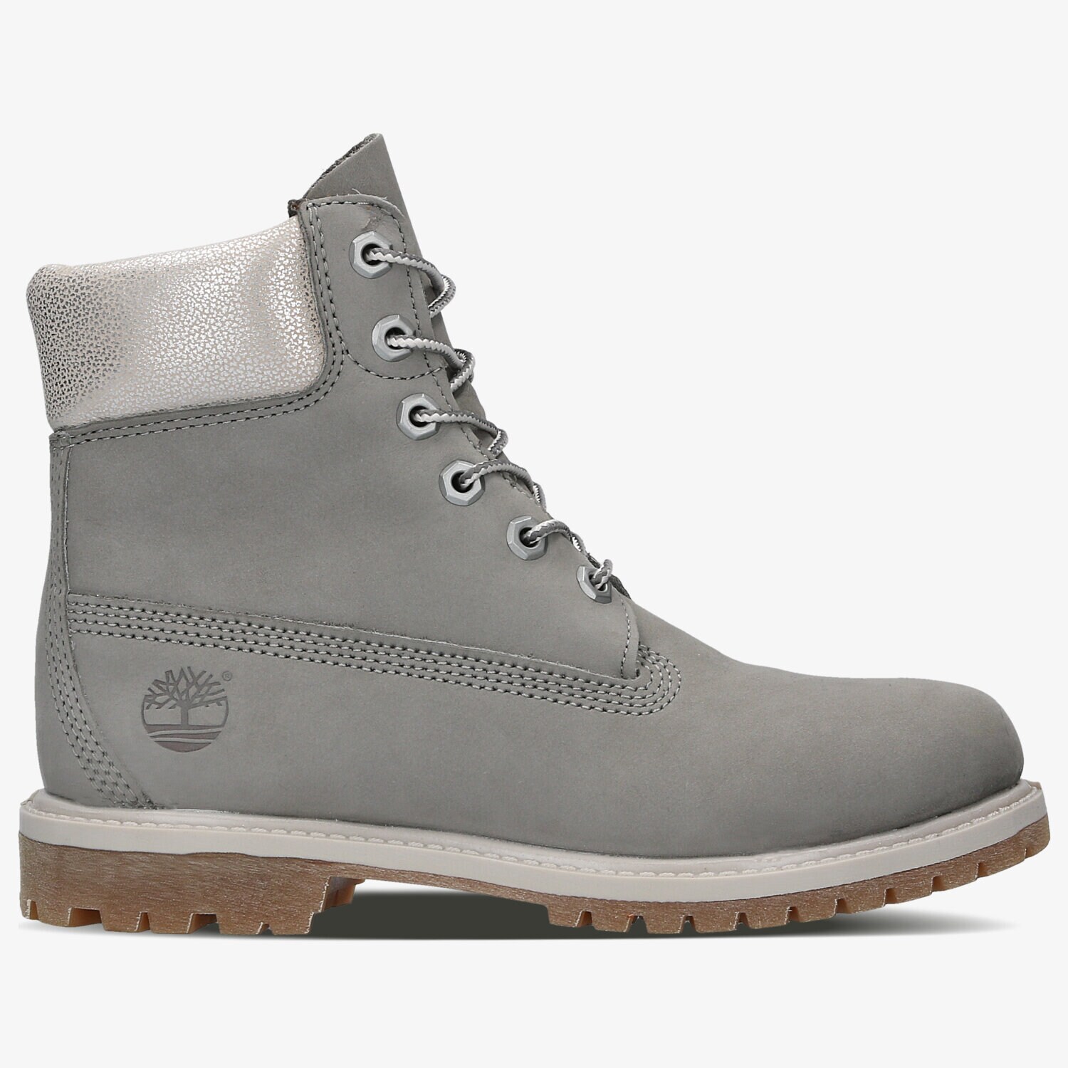 Buty zimowe damskie TIMBERLAND PREMIUM 6 INCH BOOT - W  A196J SZARY