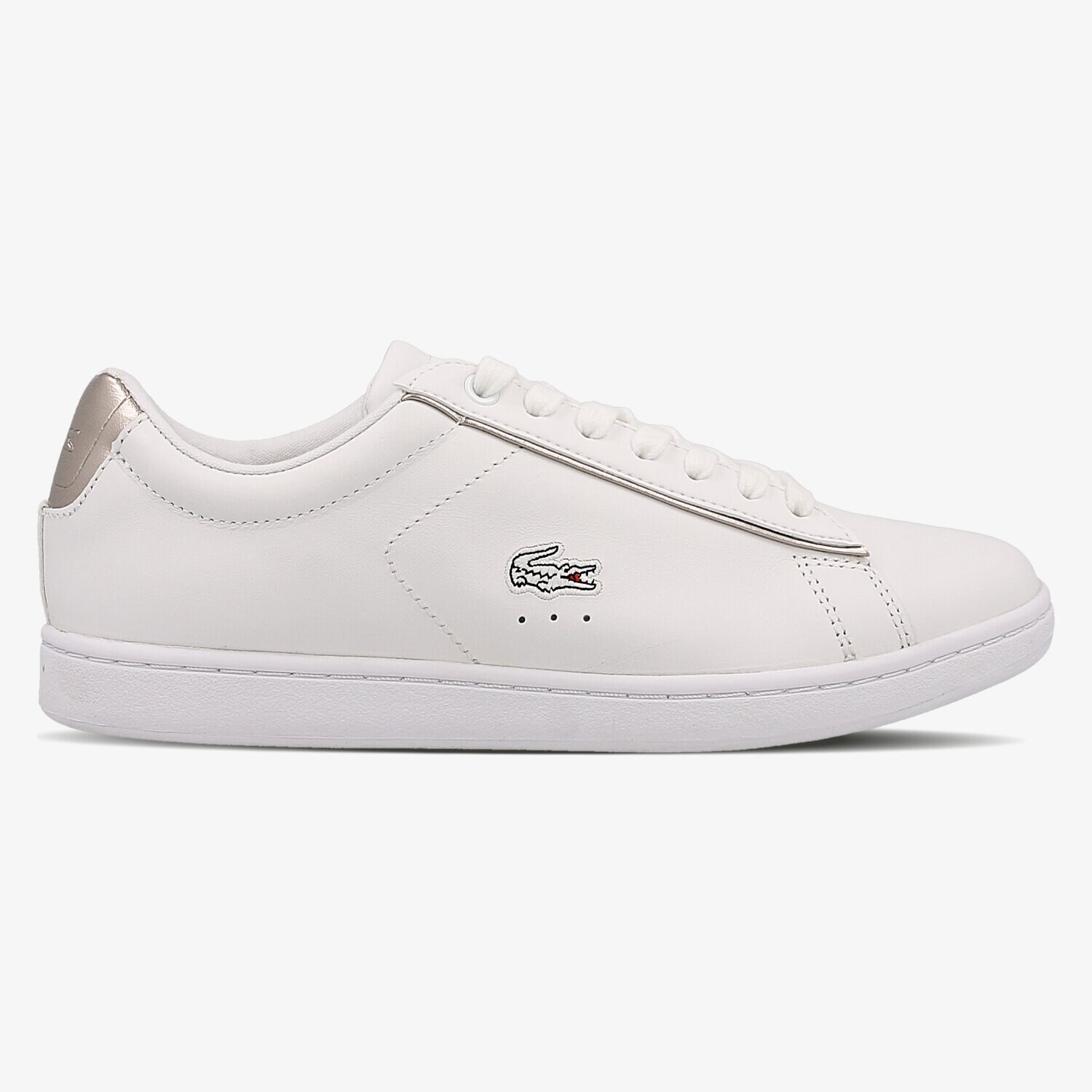 Buty sneakersy damskie LACOSTE CARNABY EVO 316 1 732SPW0112001 BIAŁY