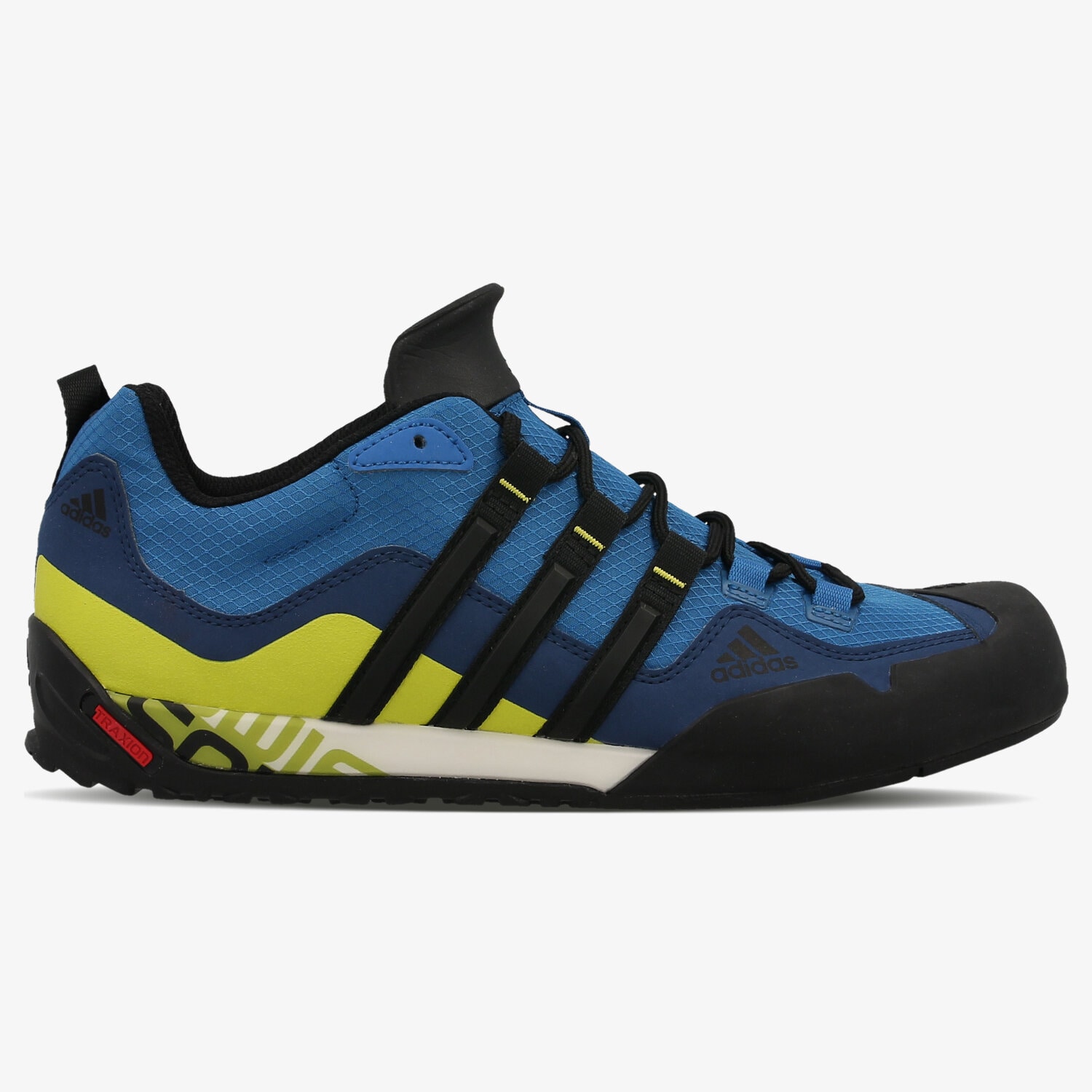 Buty sneakersy męskie ADIDAS TERREX SWIFT SOLO BA8491 NIEBIESKI