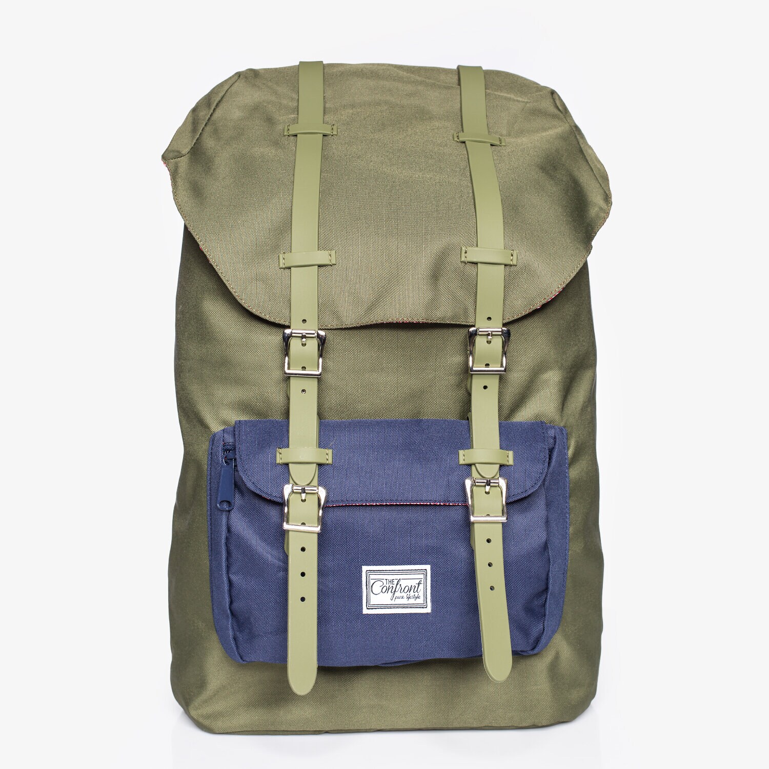 Plecak damski sportowy CONFRONT PLECAK HITCH HIKING CF36BUG07001 KHAKI