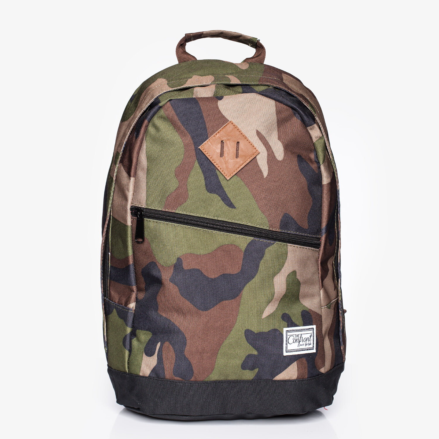 Plecak damski sportowy CONFRONT PLECAK CAMO CF36BUG12001 KHAKI