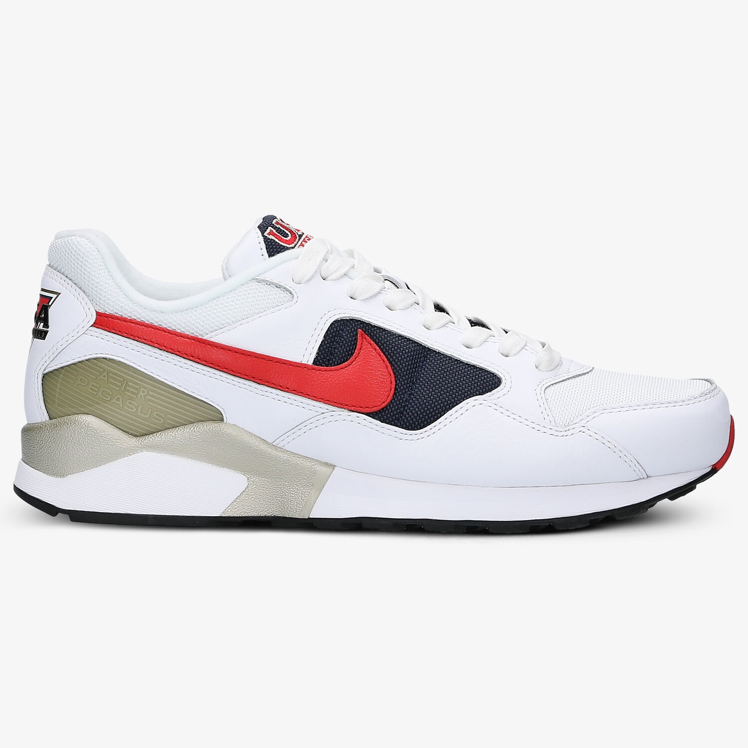 Buty sneakersy męskie NIKE AIR PEGASUS '92 PREMIUM 844964100 BIAŁY