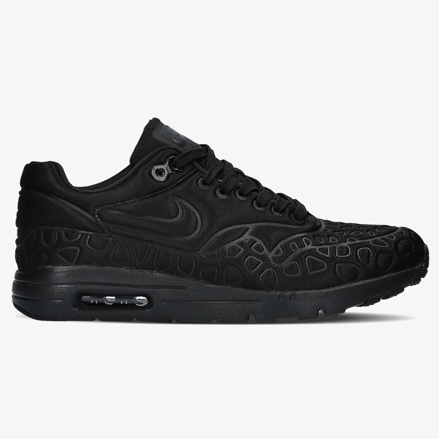 Buty sneakersy damskie NIKE W AIR MAX 1 ULTRA PLUSH 844882-001 CZARNY