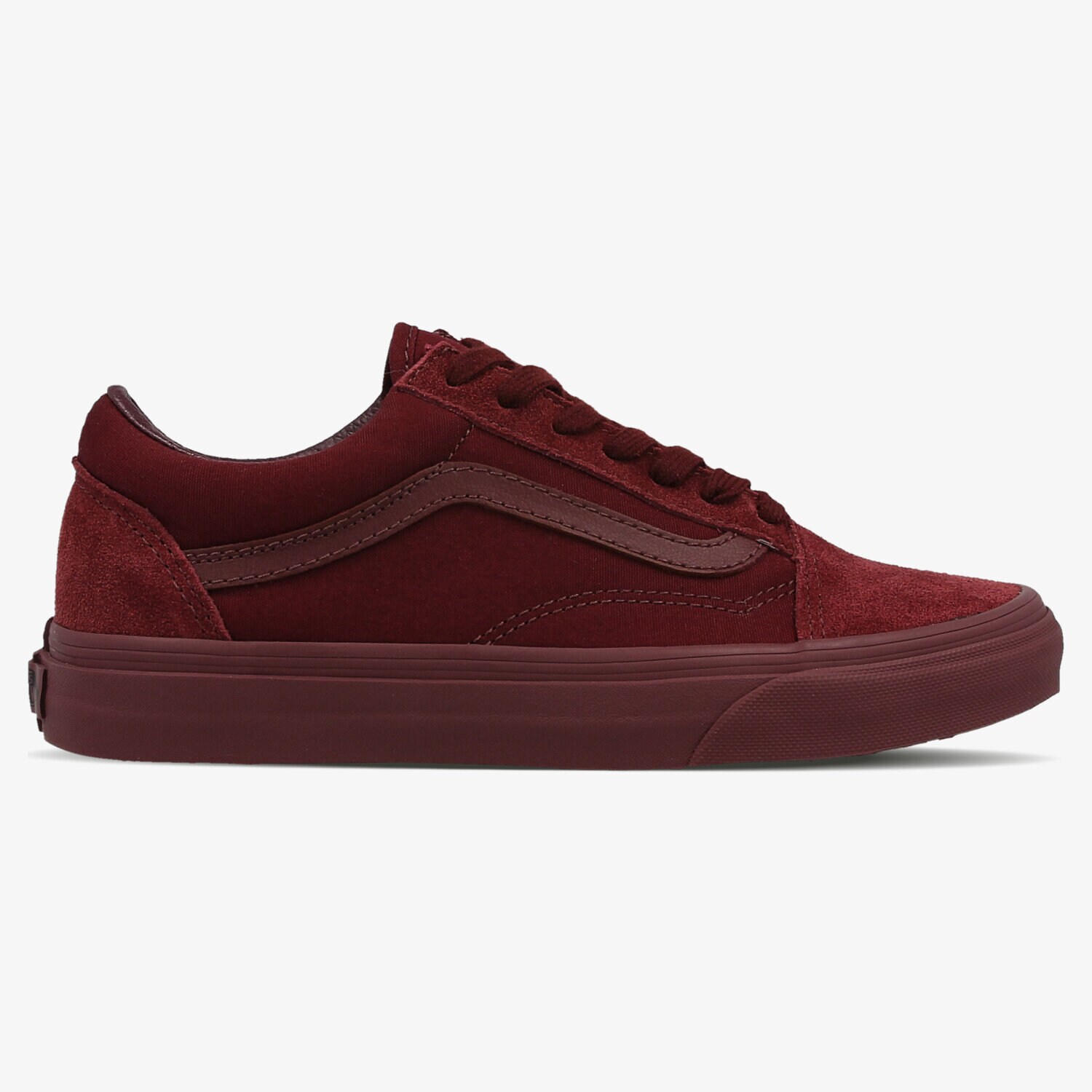 Damskie trampki, tenisówki VANS OLD SKOOL V0A31Z9JUWW BORDOWY