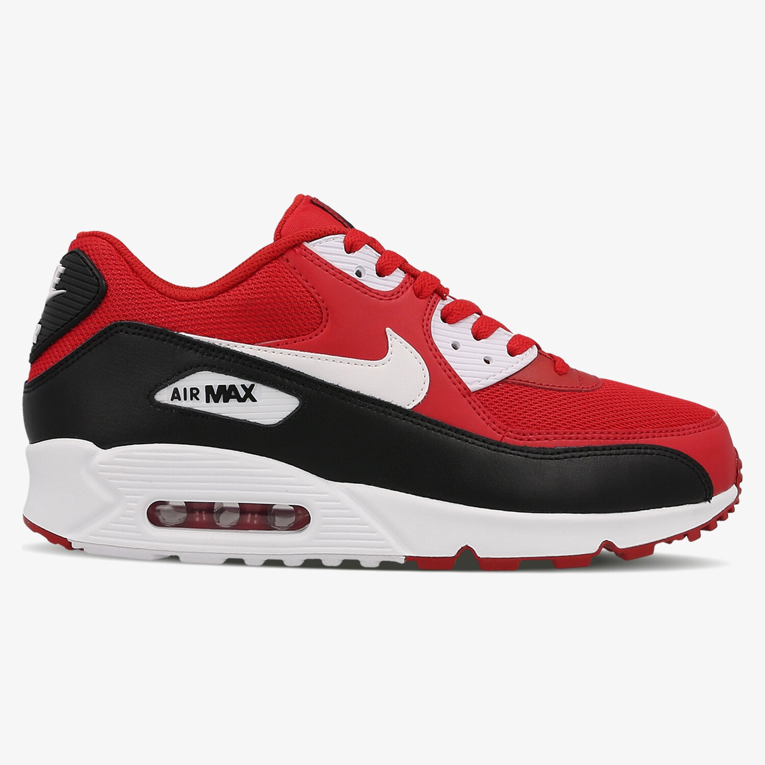 Buty sneakersy męskie NIKE AIR MAX 90 ESSENTIAL 537384610 CZERWONY