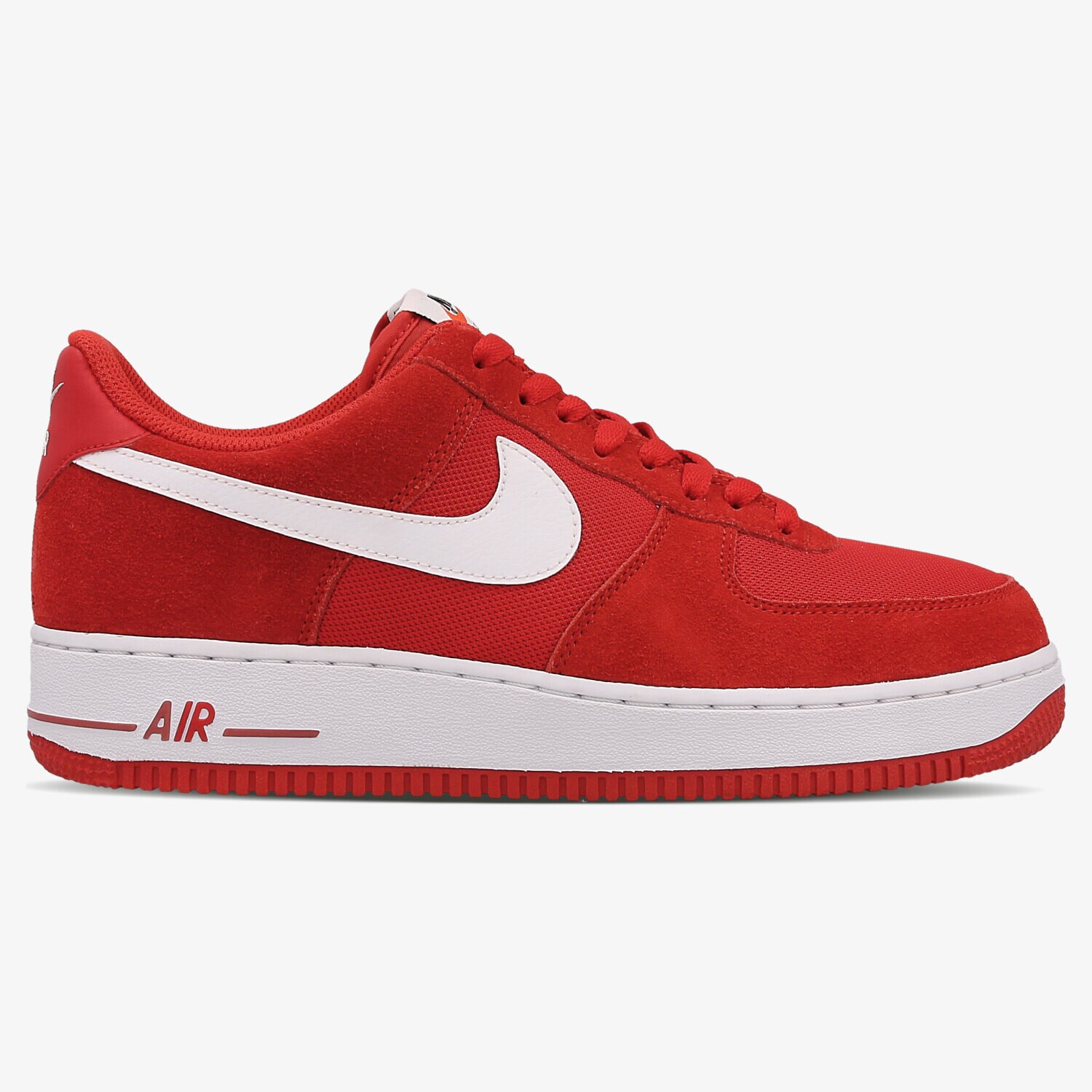 Buty sneakersy męskie NIKE AIR FORCE 1 820266601 CZERWONY