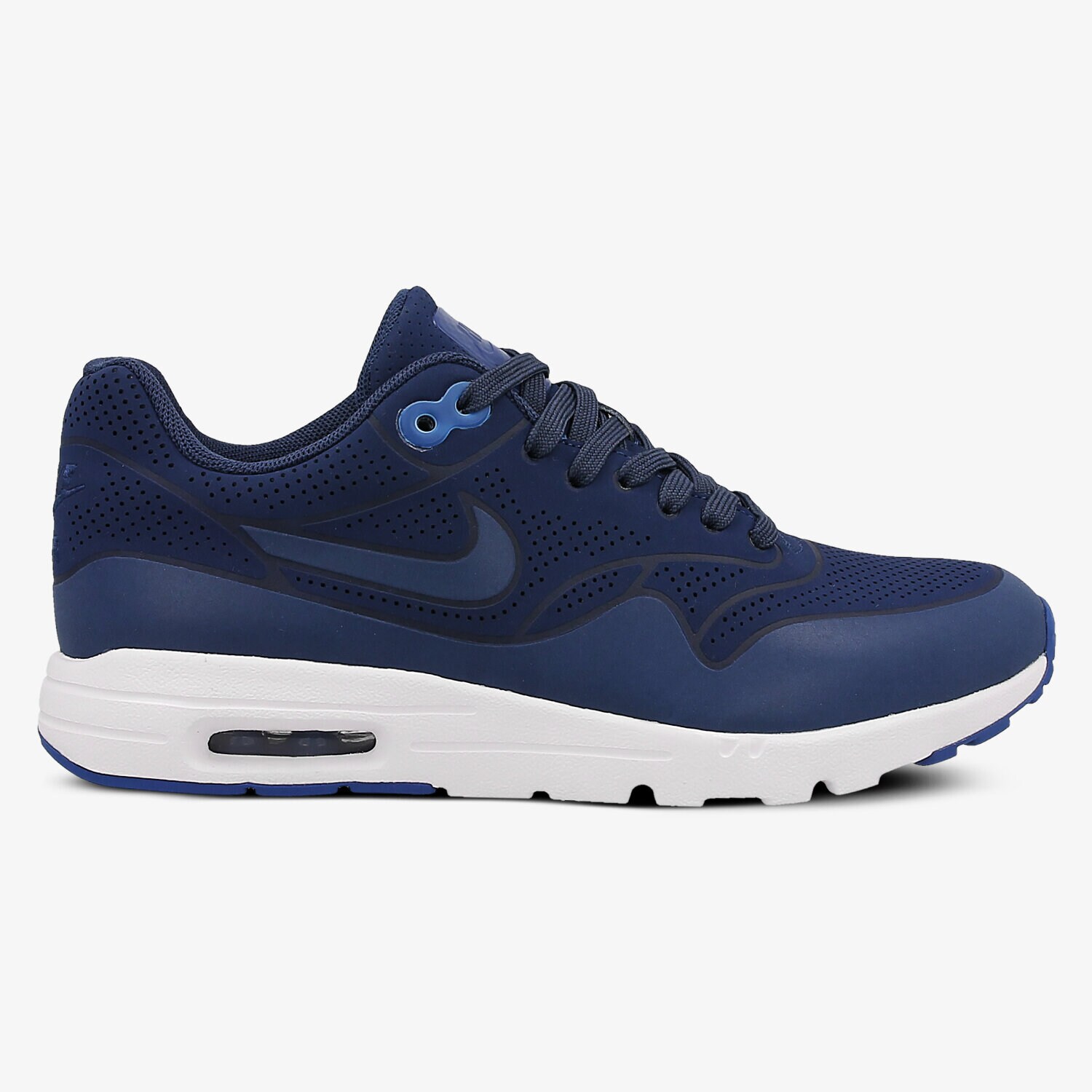 Buty sneakersy damskie NIKE WMNS AIR MAX 1 ULTRA MOIRE 704995403 GRANATOWY