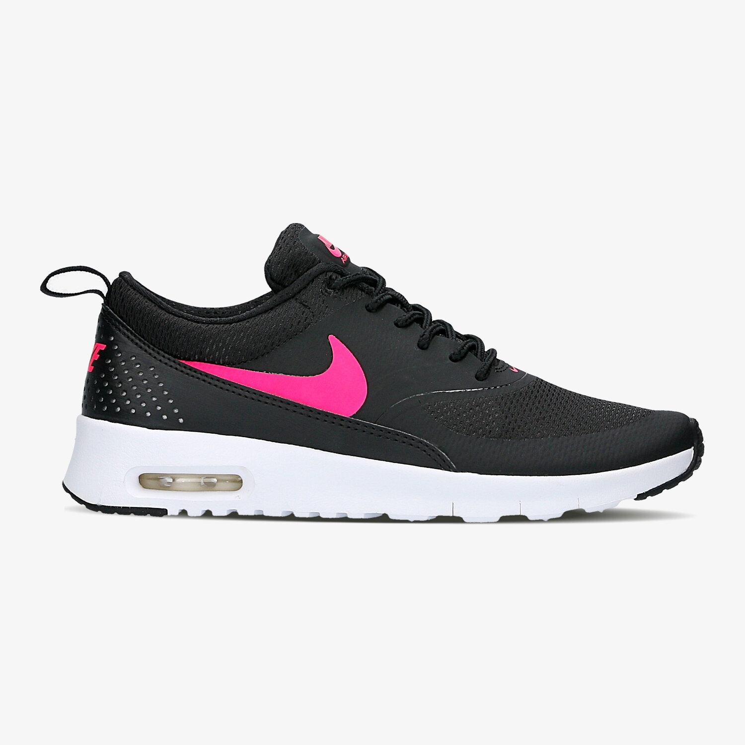 Buty sneakersy dla dzieci NIKE AIR MAX THEA (GS) 814444-001 CZARNY