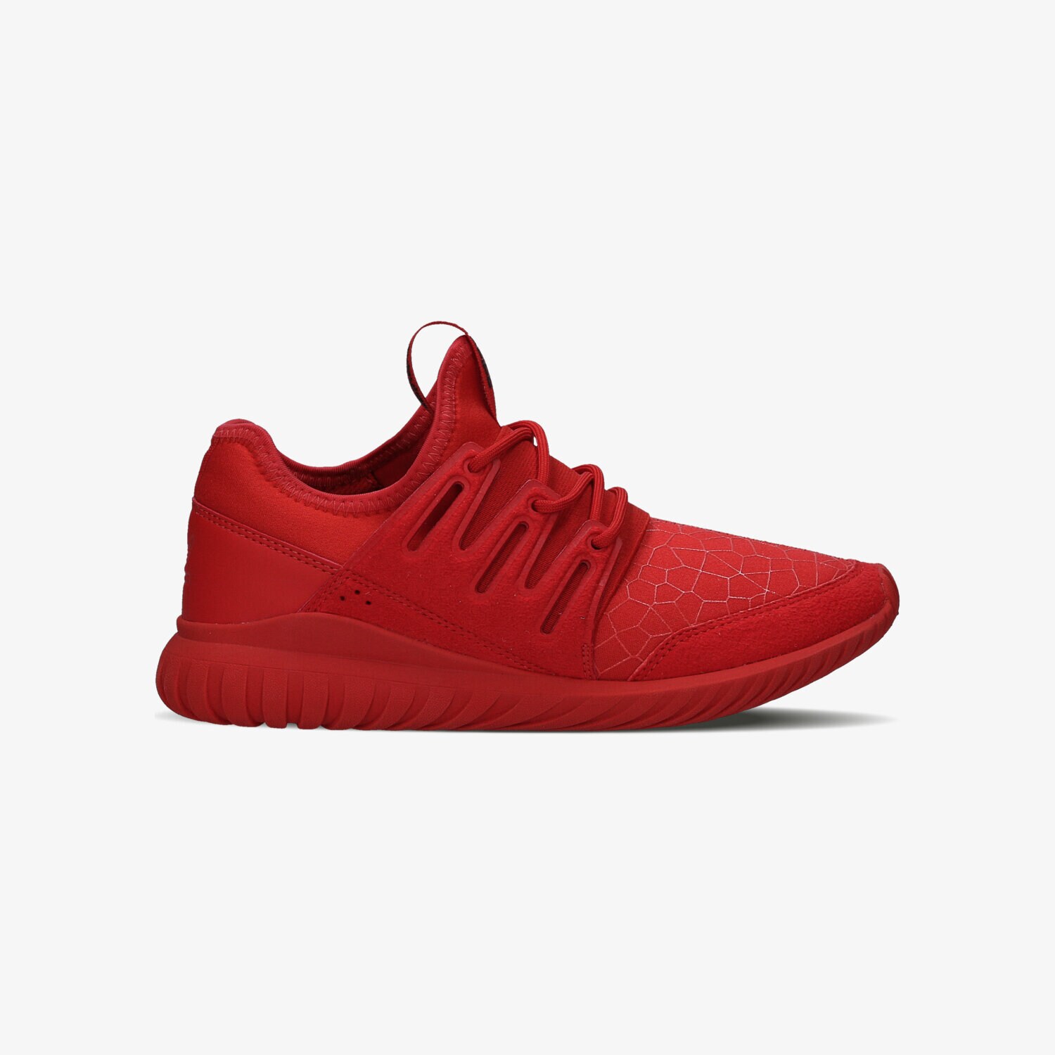 Buty sneakersy dla dzieci ADIDAS TUBULAR RADIAL EL C S81923 CZERWONY