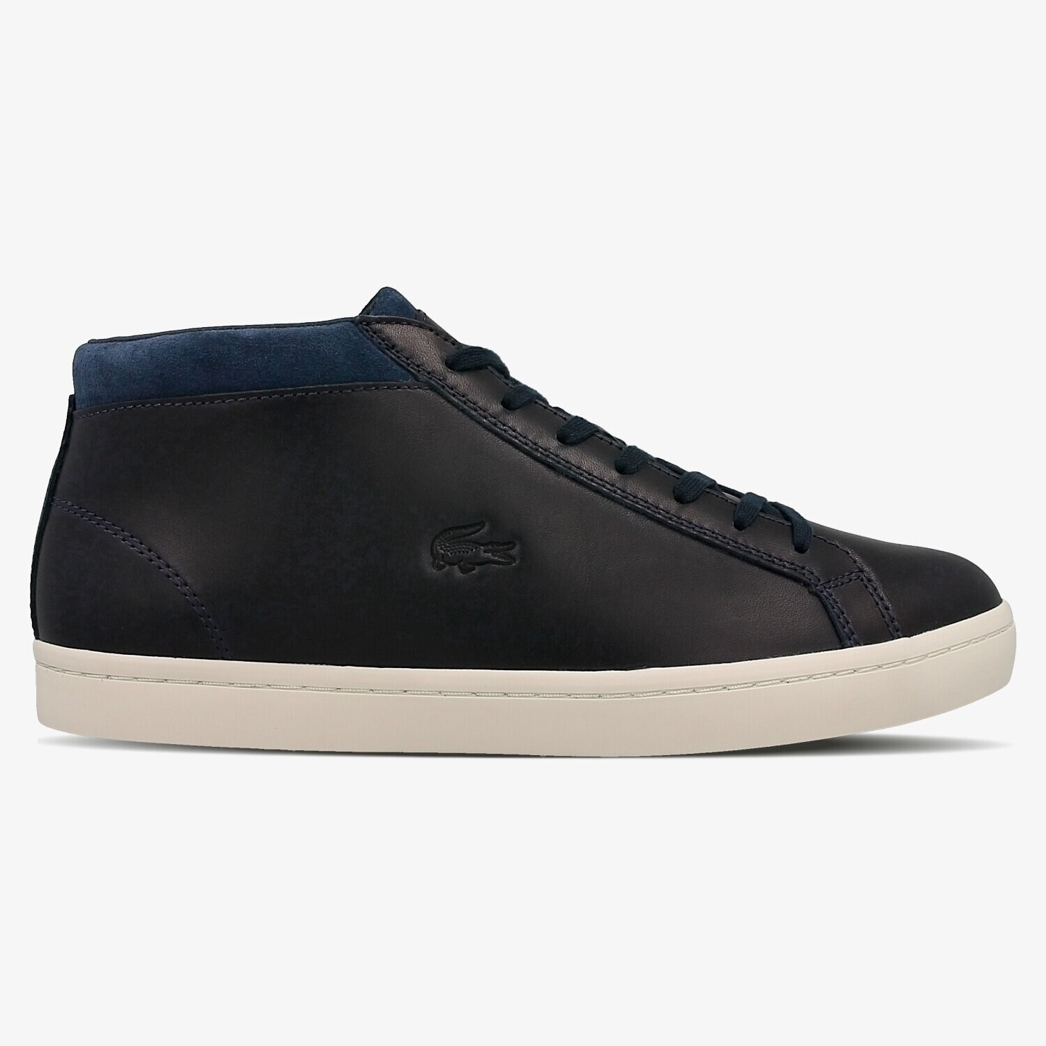 Buty sneakersy męskie LACOSTE STRAIGHTSET CHUKKA 316 2 732CAM0046003 GRANATOWY