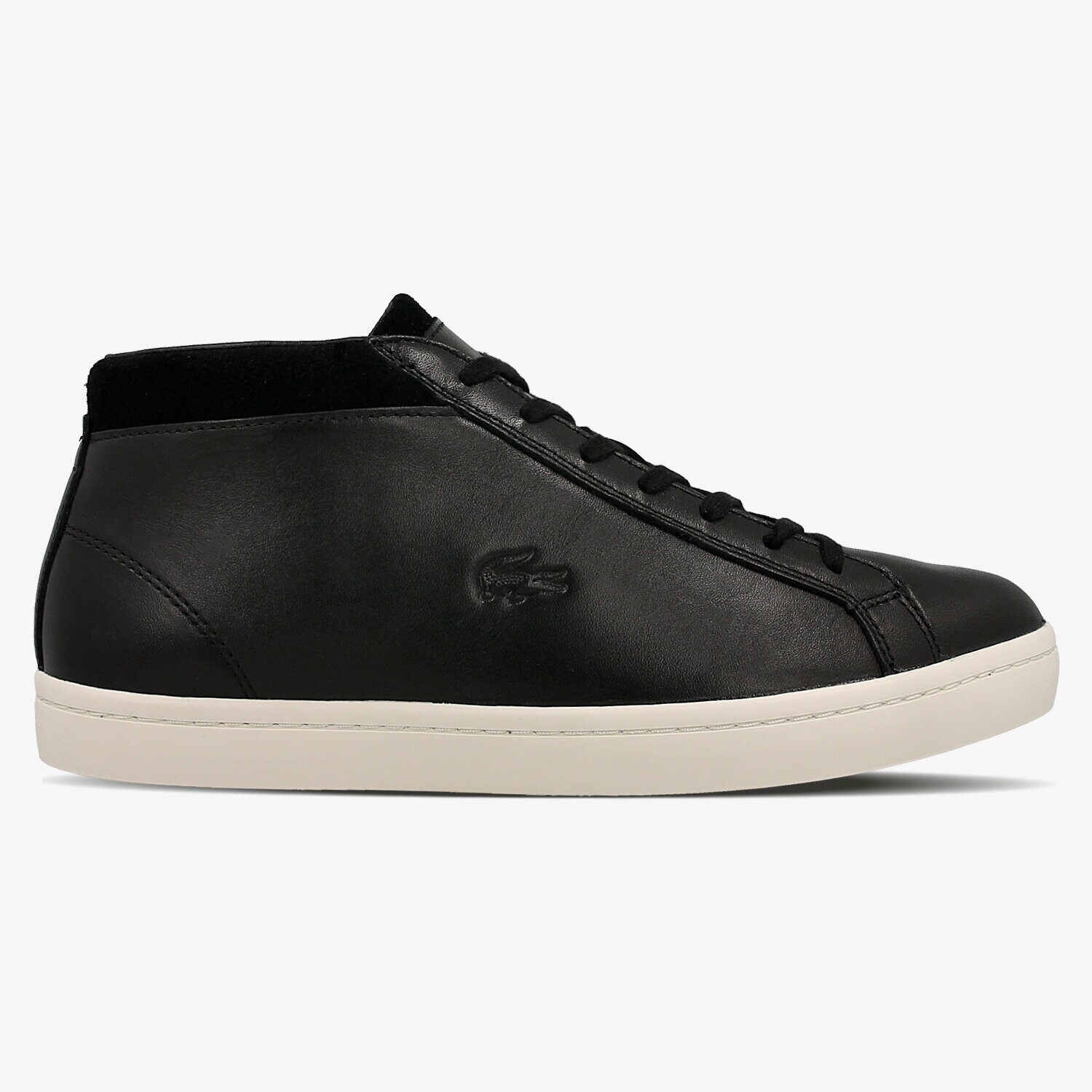 Buty sneakersy męskie LACOSTE STRAIGHTSET CHUKKA 316 2 732CAM0046024 CZARNY