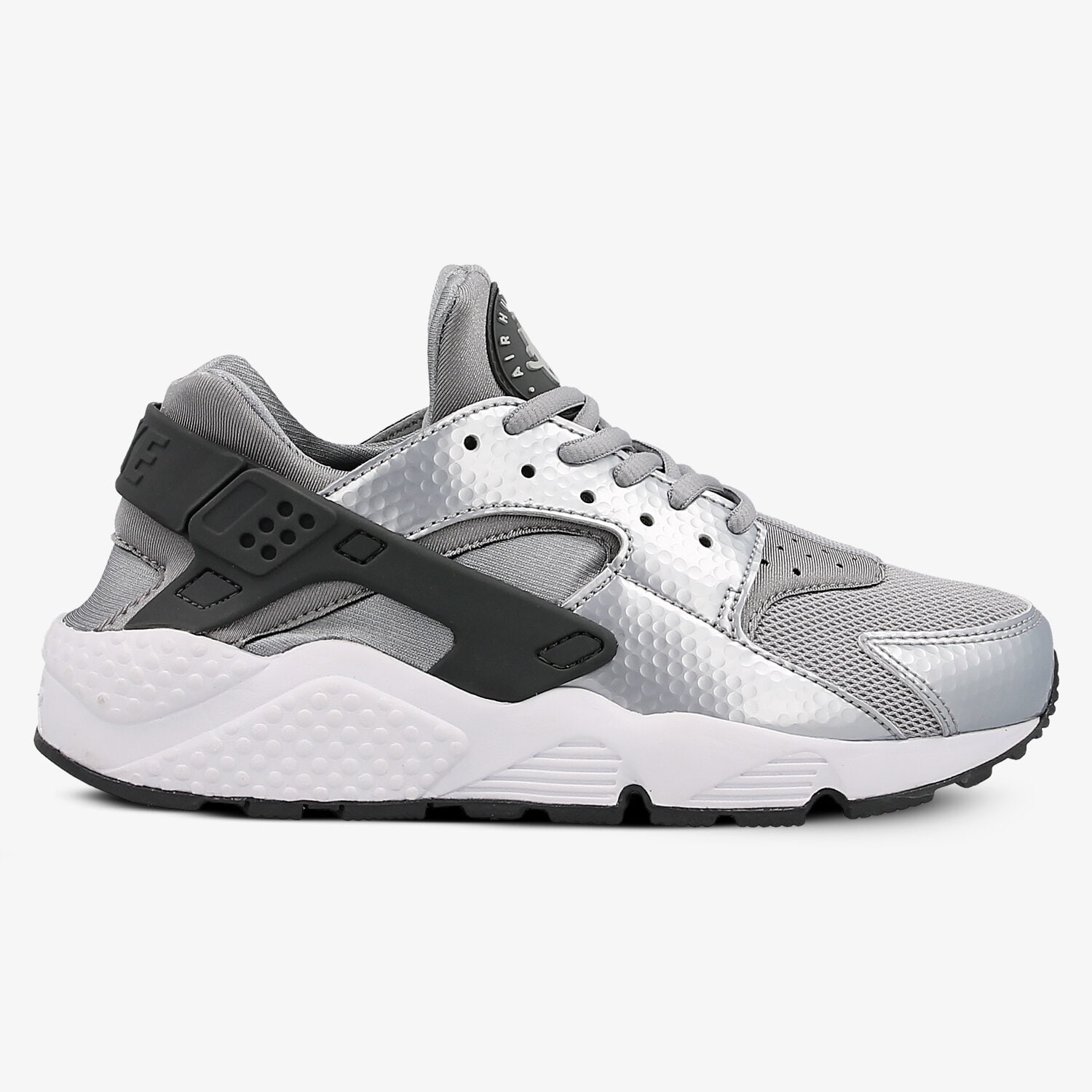 Buty sneakersy damskie NIKE WMNS AIR HUARACHE RUN 634835014 SZARY