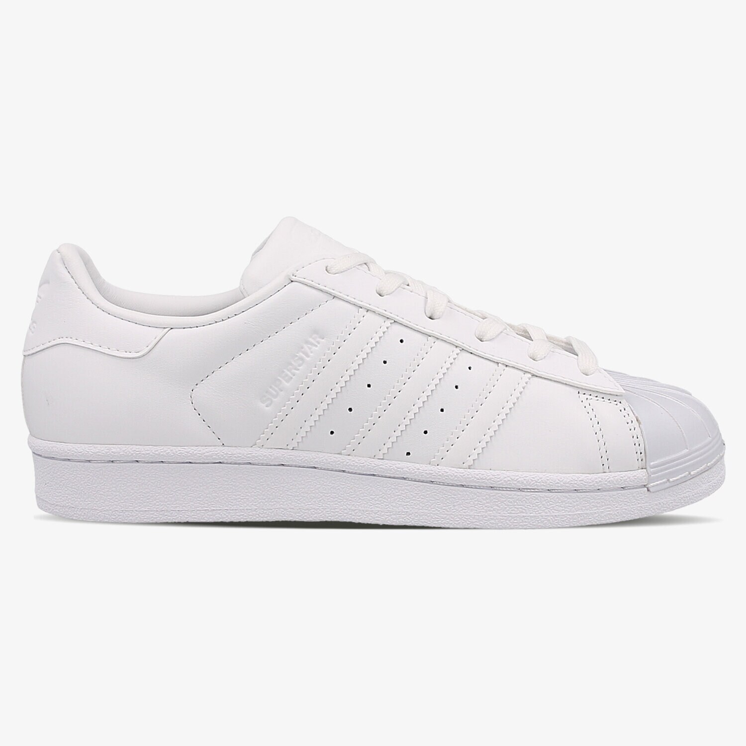 Buty sneakersy damskie ADIDAS SUPERSTAR GLOSSY TOE W BB0683 BIAŁY