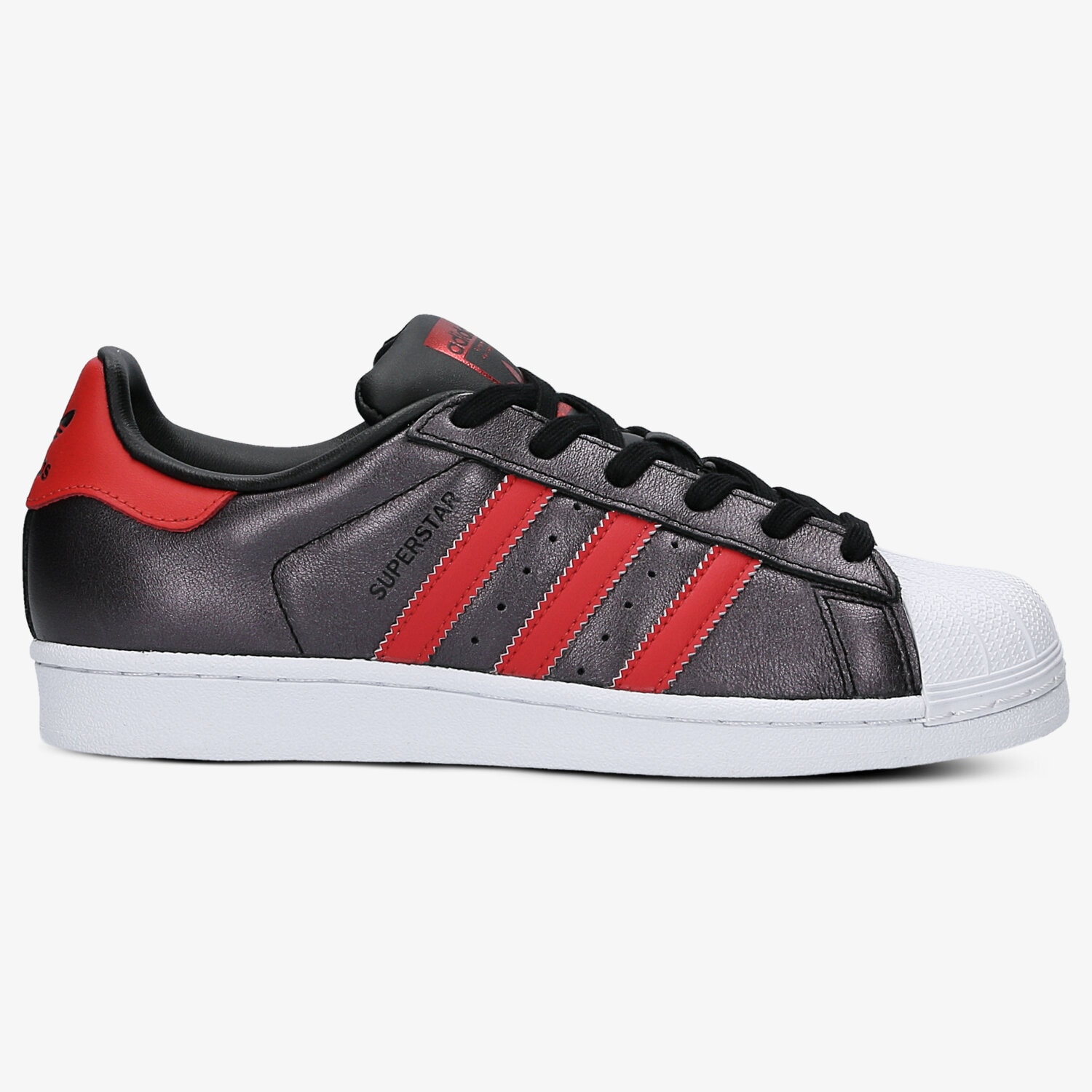 Buty sneakersy damskie ADIDAS SUPERSTAR W S75874W CZARNY