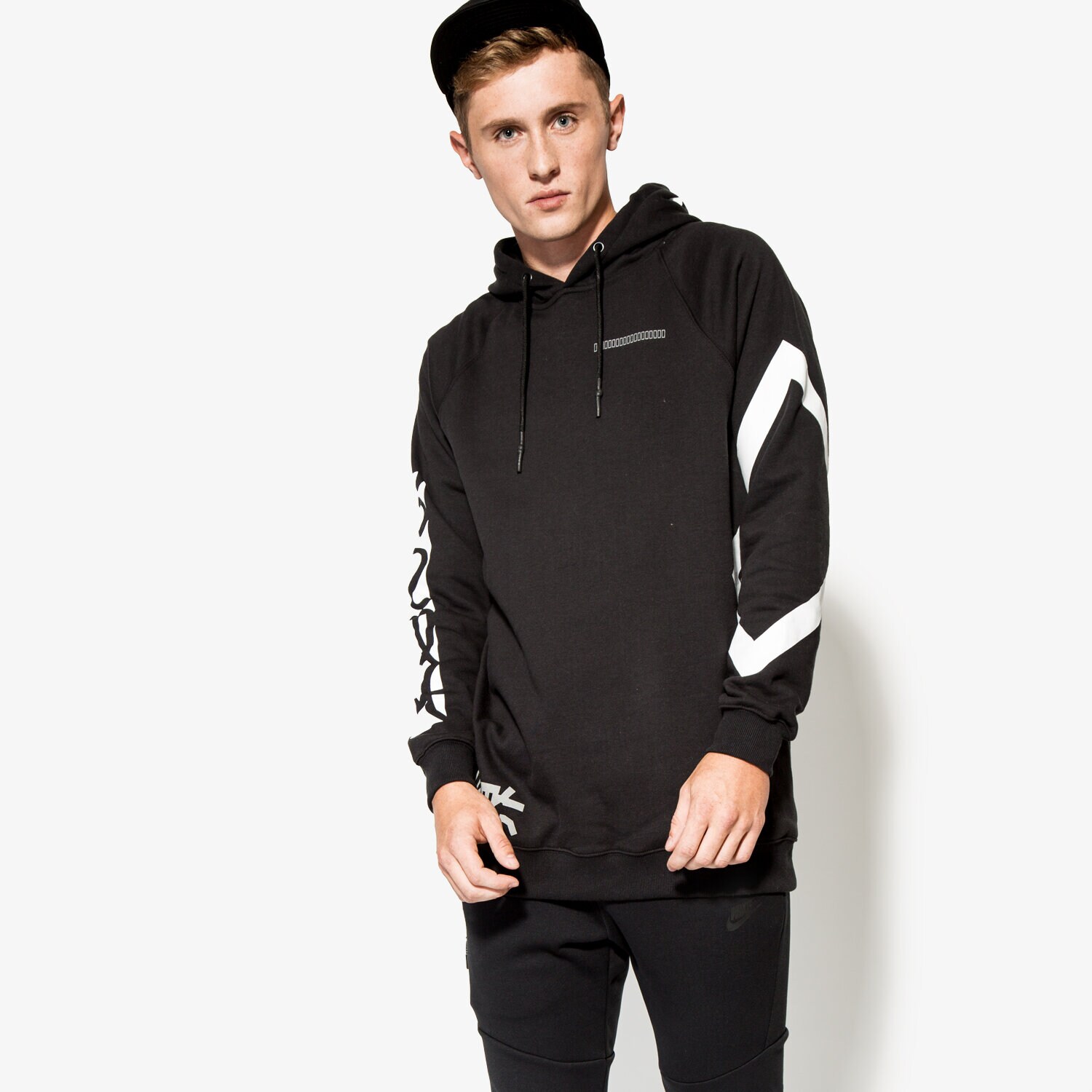 Bluza męska CONFRONT BLUZA DIAMOND CF36BLM13001 CZARNY