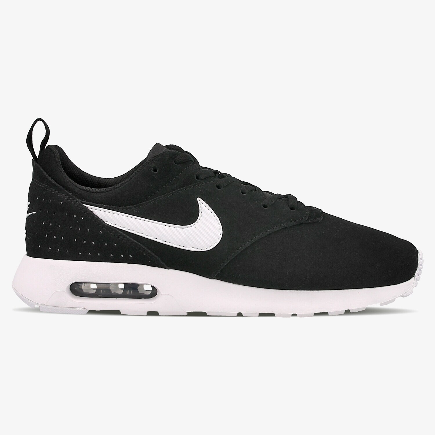 Buty sneakersy męskie NIKE AIR MAX TAVAS LTR 802611001 CZARNY