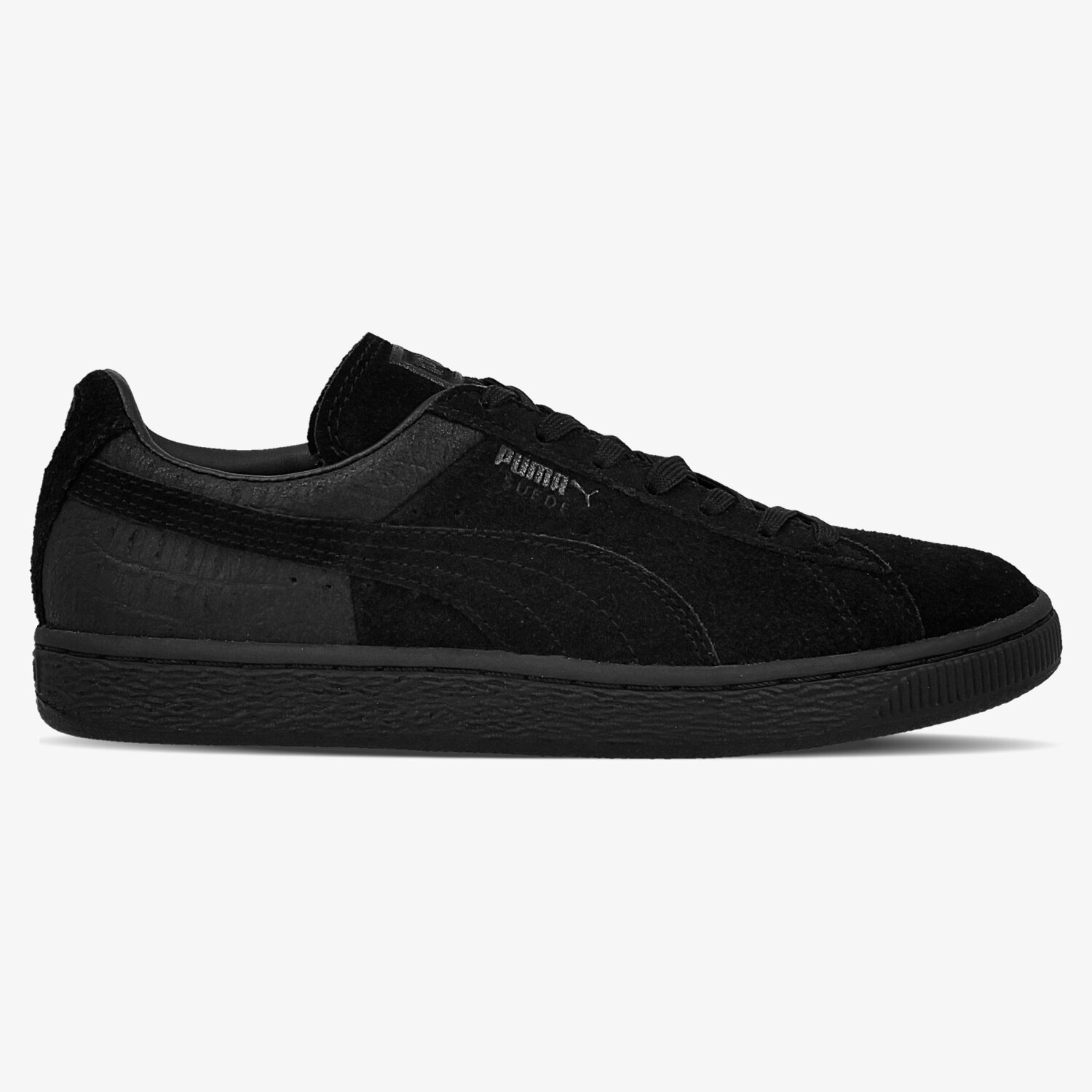 Buty sneakersy damskie PUMA SUEDE CLASSIC CASUAL EMBOSS 36137201W CZARNY