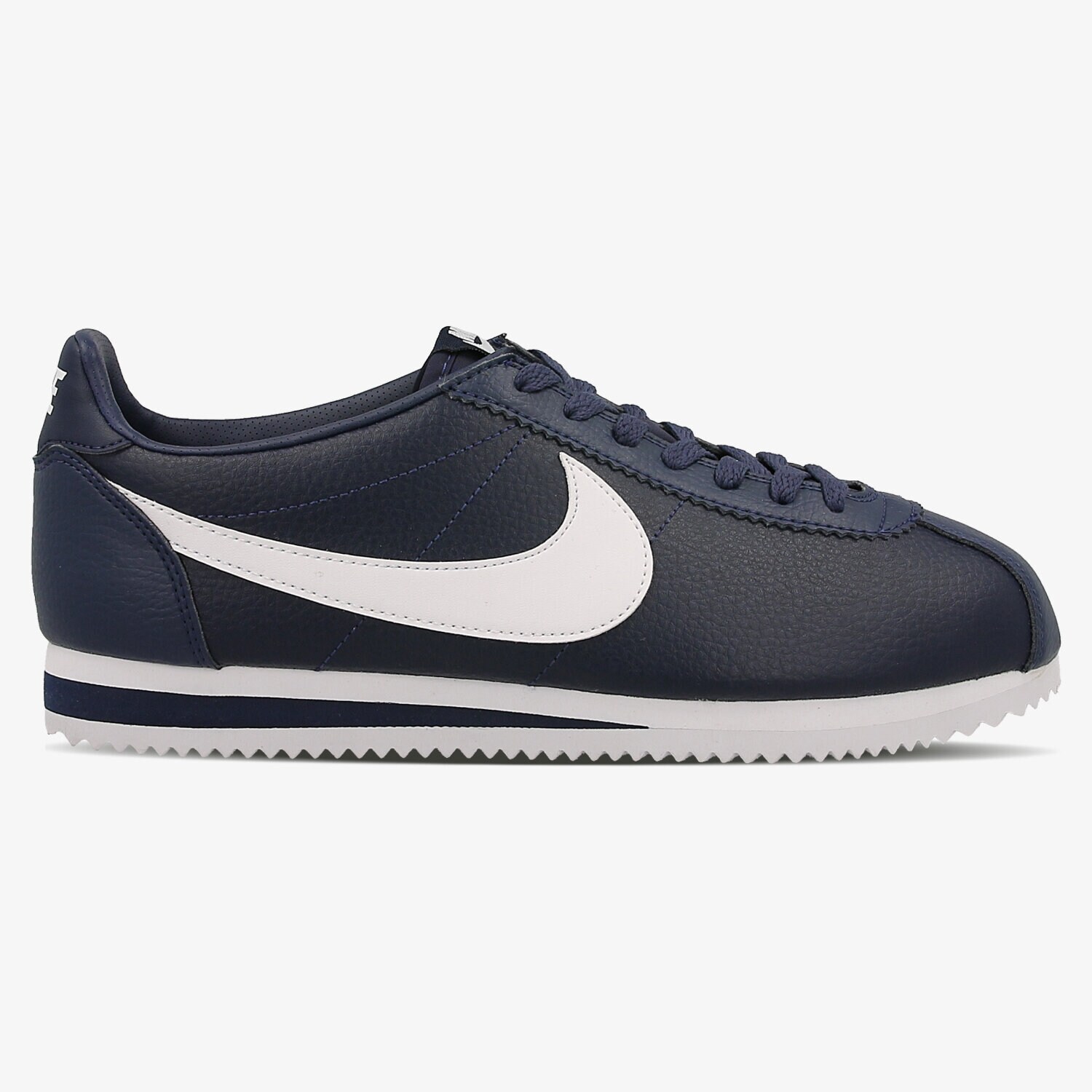 Buty sneakersy męskie NIKE CLASSIC CORTEZ LEATHER 749571414 GRANATOWY