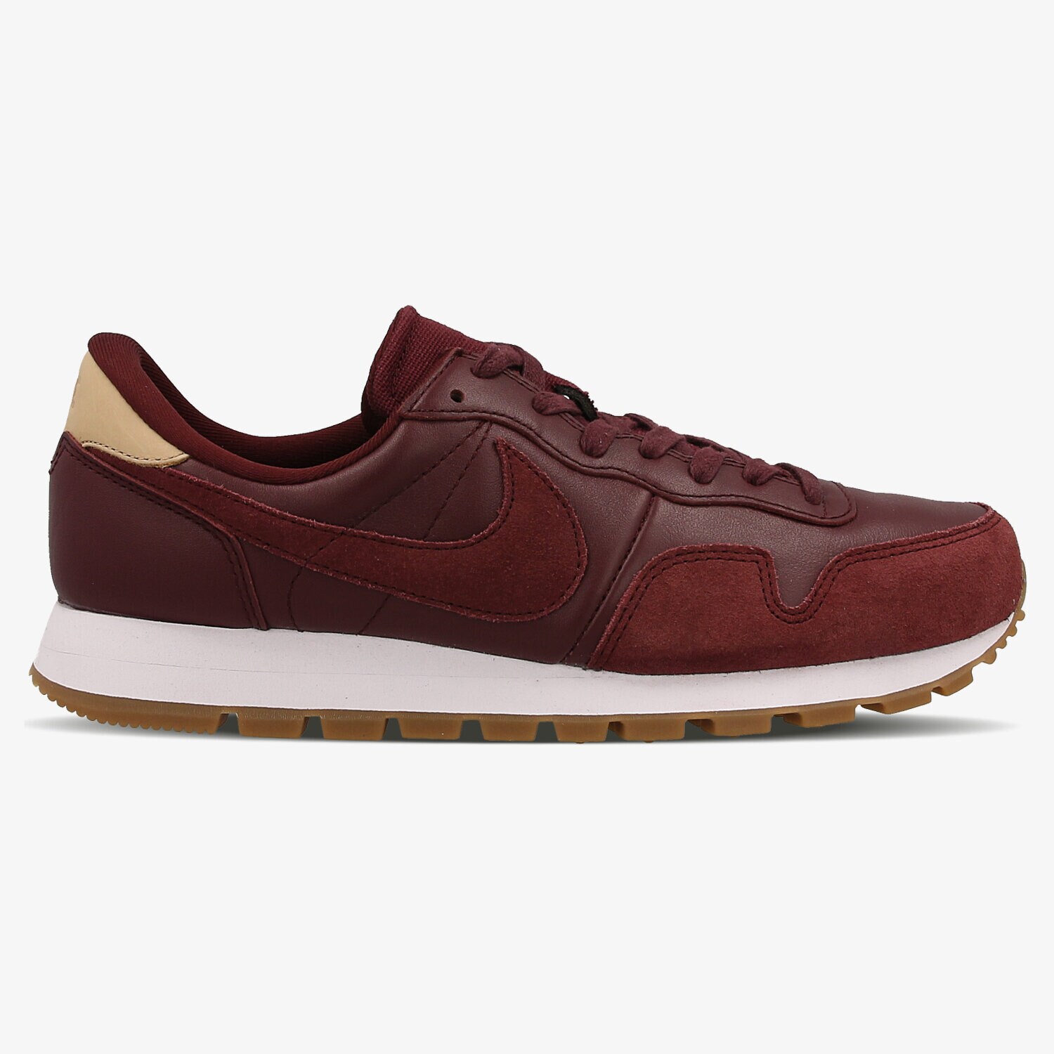 Buty sneakersy męskie NIKE AIR PEGASUS 83 PRM 844752600 BORDOWY