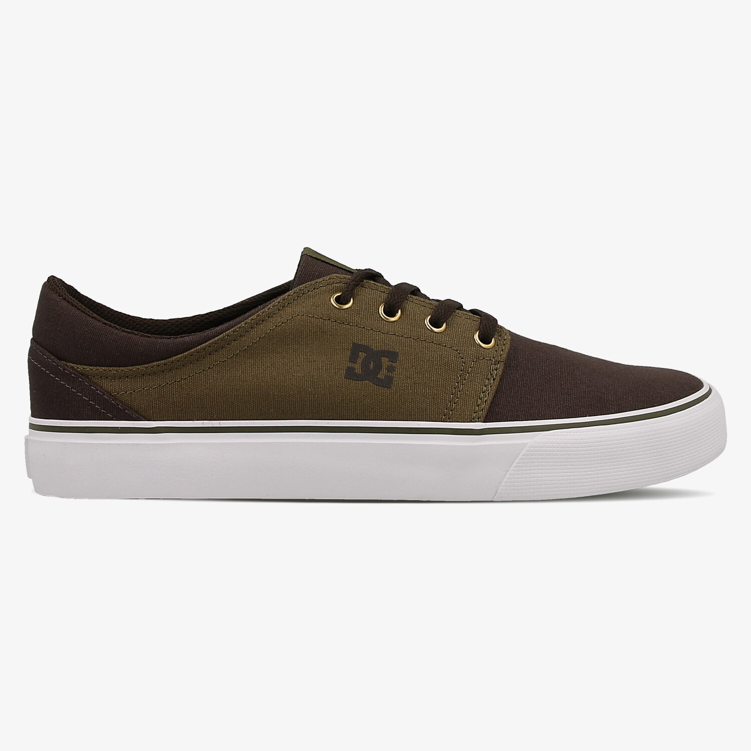 Buty sneakersy męskie DC TRASE TX ADYS300126MDC BRĄZOWY