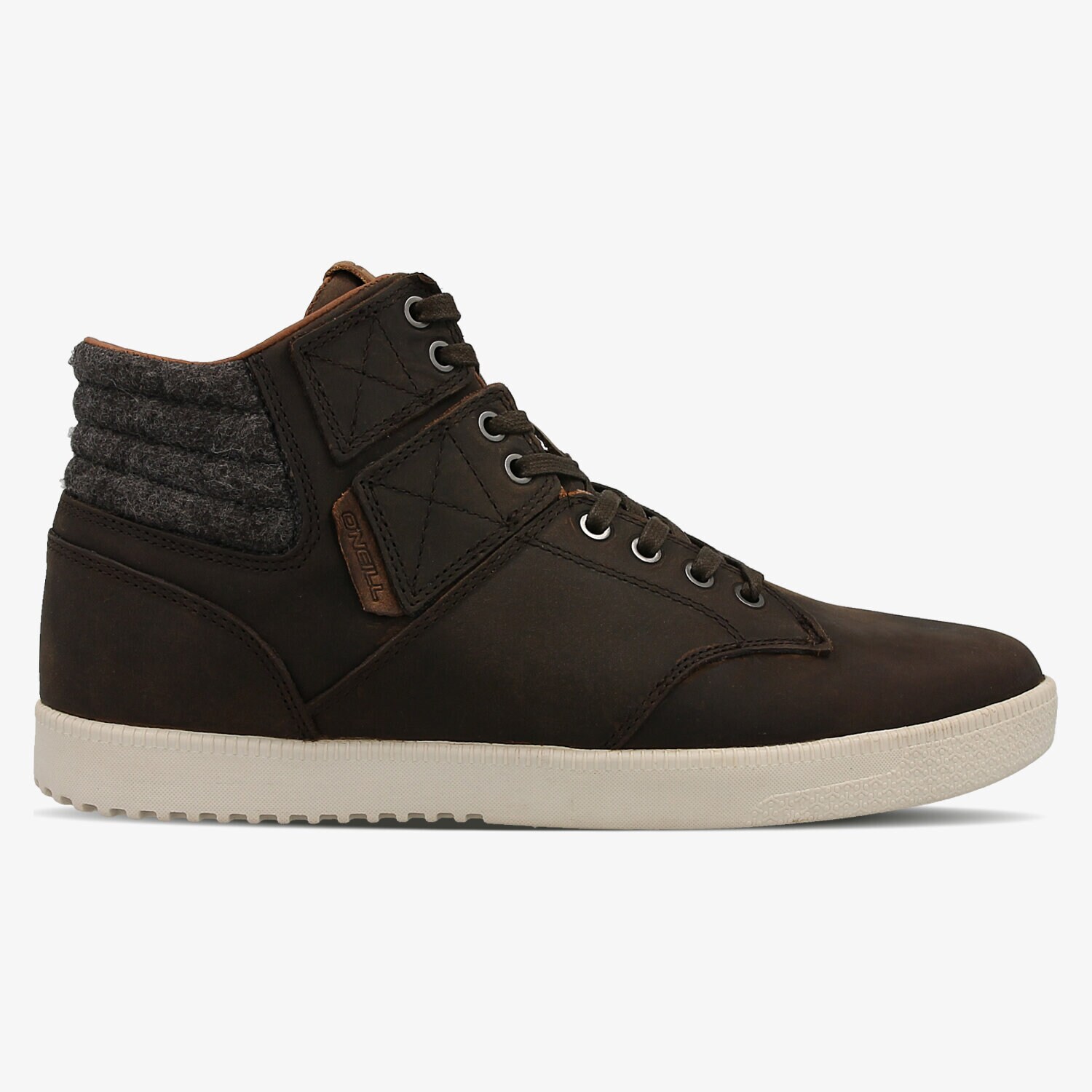 Buty sneakersy męskie O'NEILL RAYBAY LX LEATHER 59145301D19 BRĄZOWY