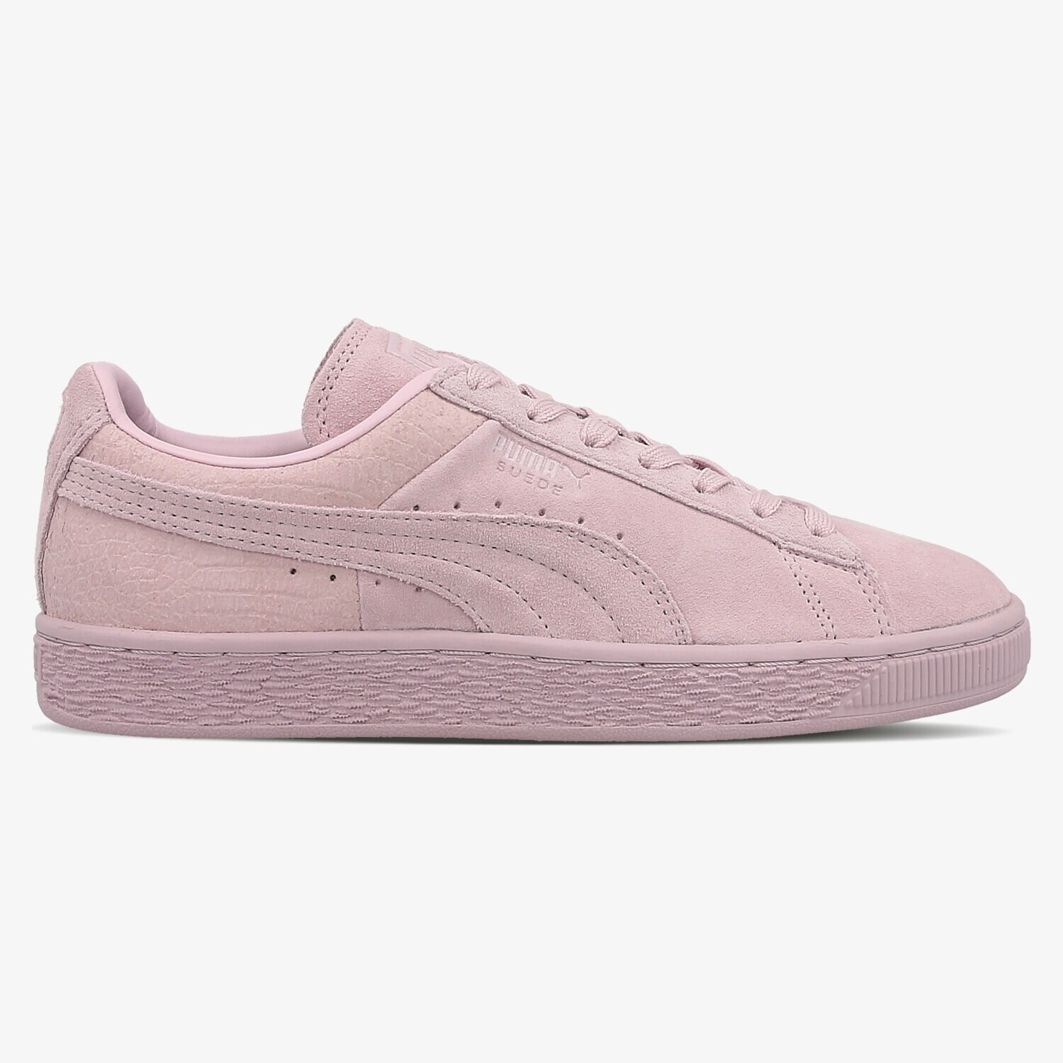 Buty sneakersy damskie PUMA SUEDE CLASSIC CASUAL EMBOSS 36137208W RÓŻOWY