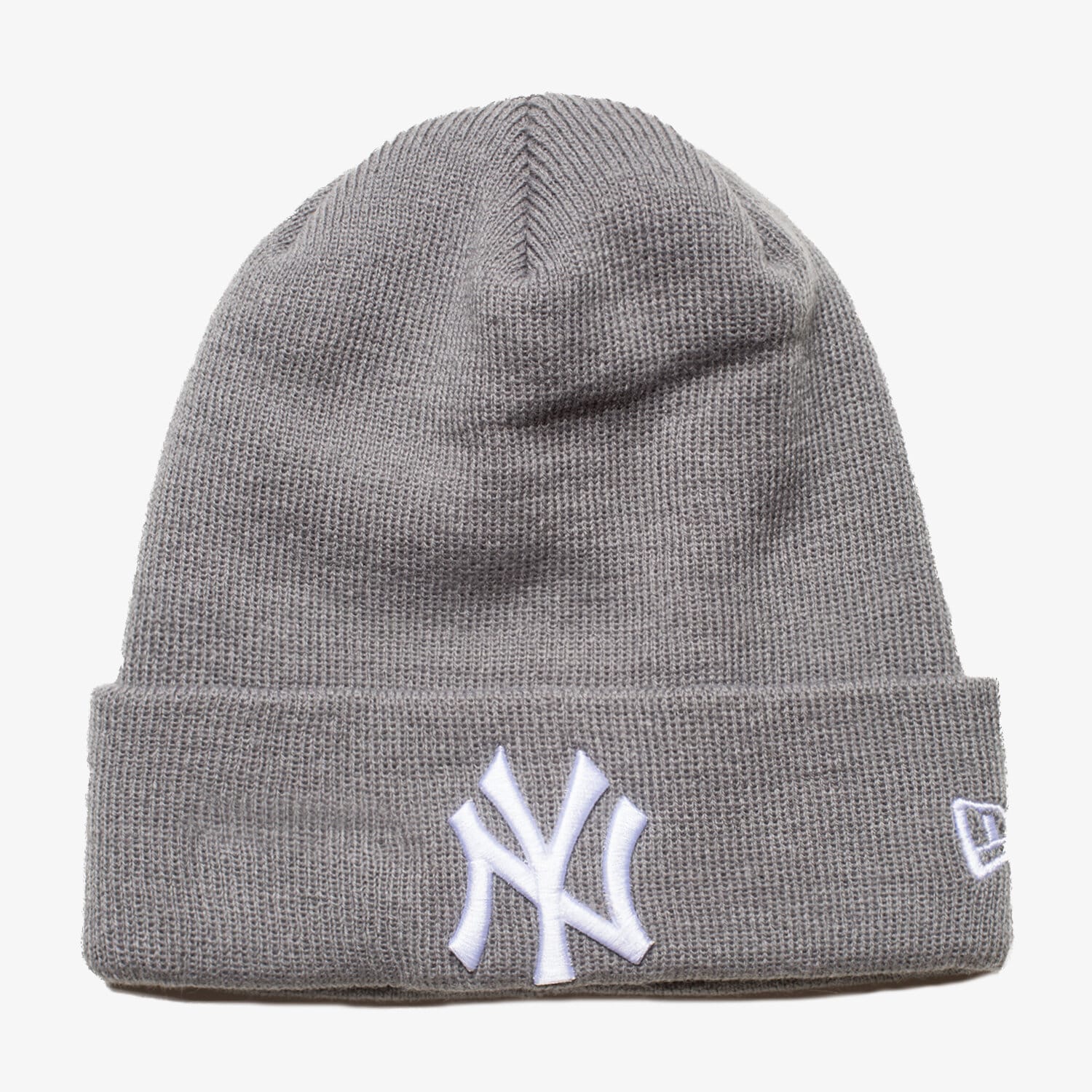 Czapka zimowa dla dzieci NEW ERA CZAPKA ZIMOWA ESSENTIAL CUFF NY YANKEES GRY 80337561 SZARY
