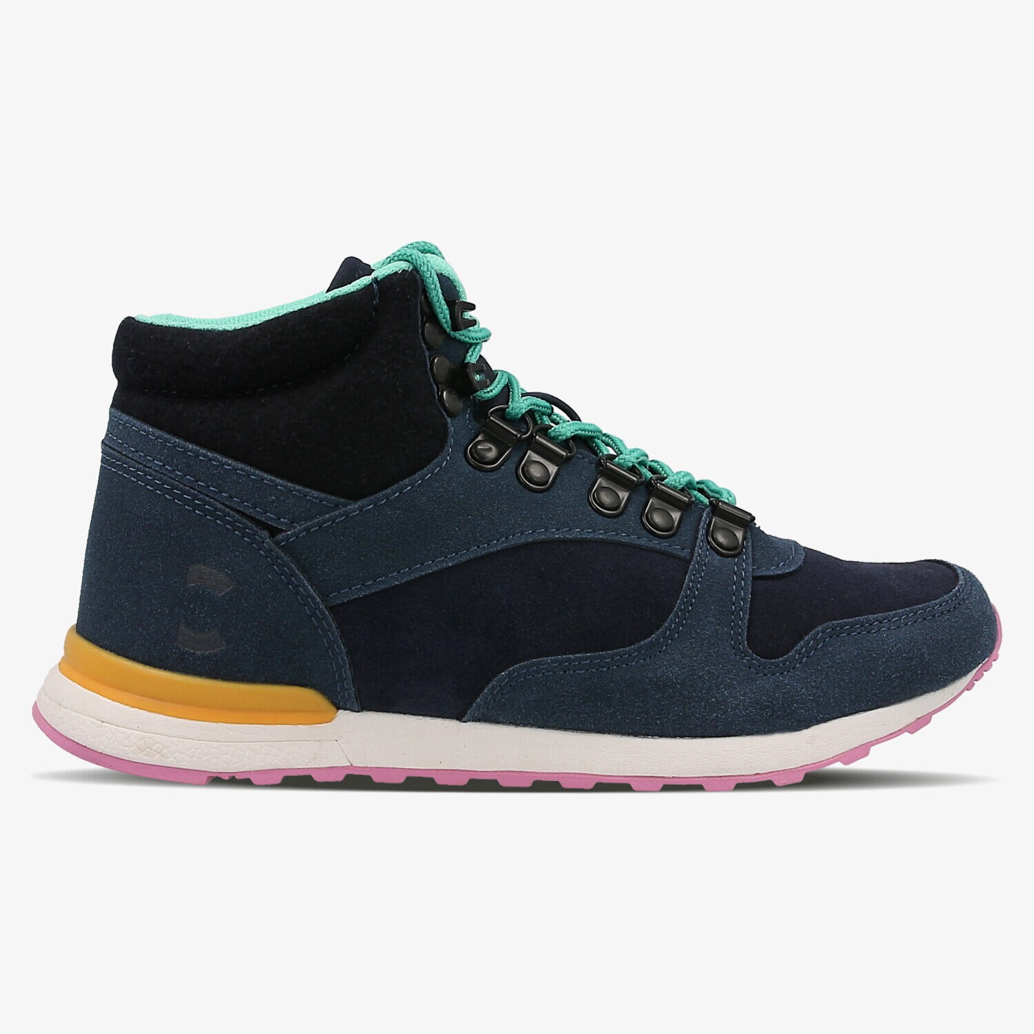 Buty zimowe damskie CONFRONT RUNNING MIDI CFWWO216002 GRANATOWY