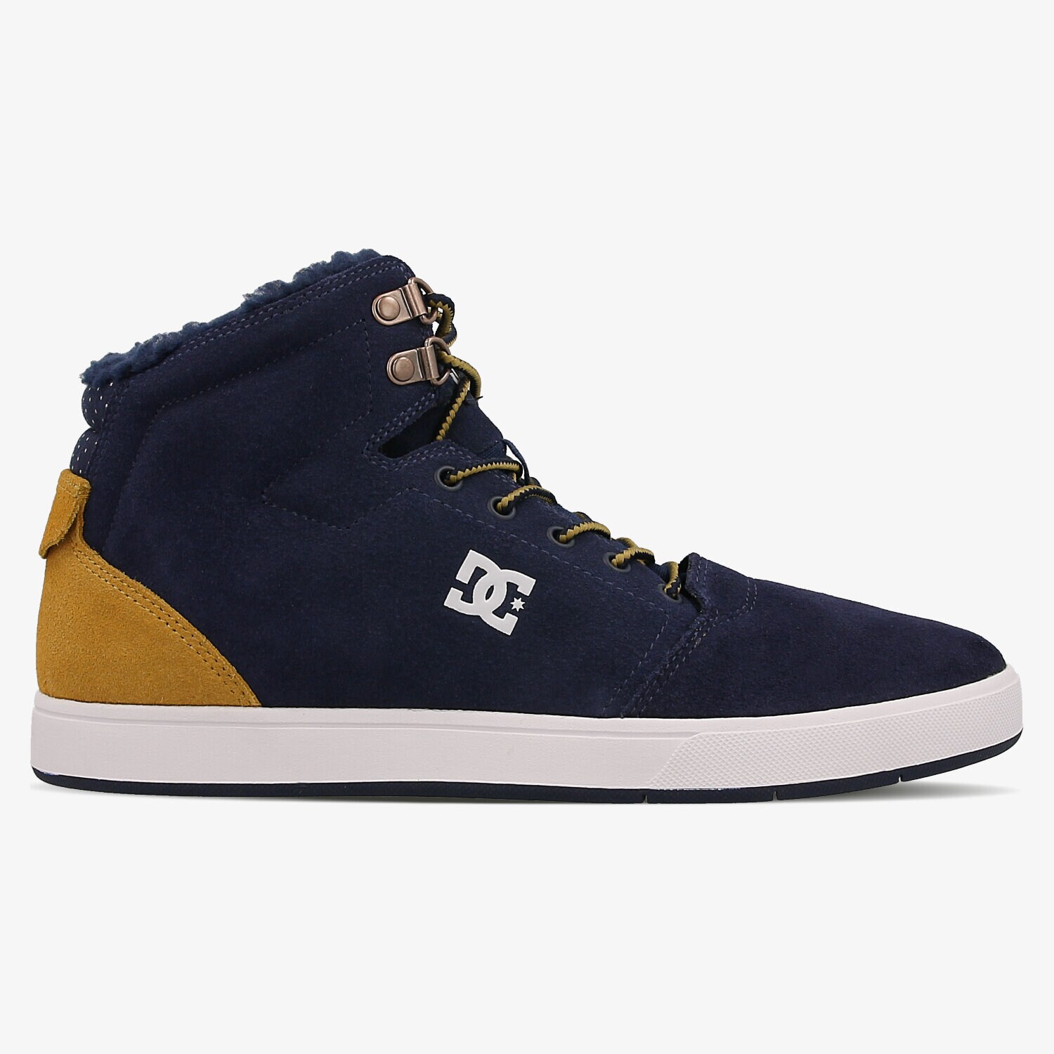 Buty sneakersy męskie DC CRISIS HIGH WNT ADYS100116NGL CZARNY