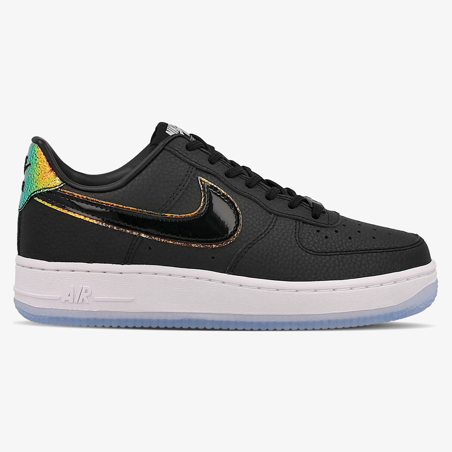 Buty sneakersy damskie NIKE WMS AIR FORCE 1 '07 PRM 616725007 CZARNY