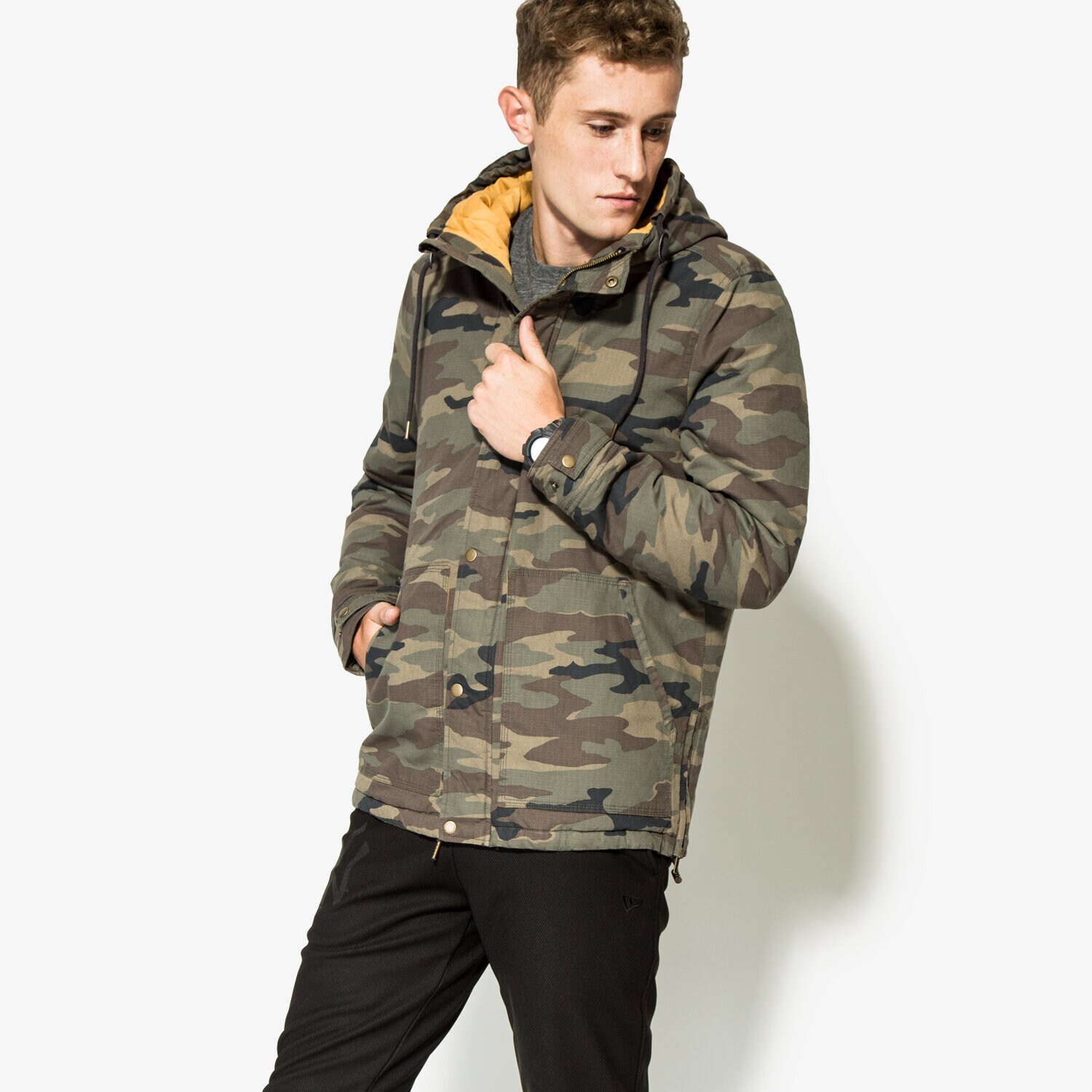 Kurtka zimowa męska CONFRONT KURTKA JACK CF36KUM03001 MULTICOLOR