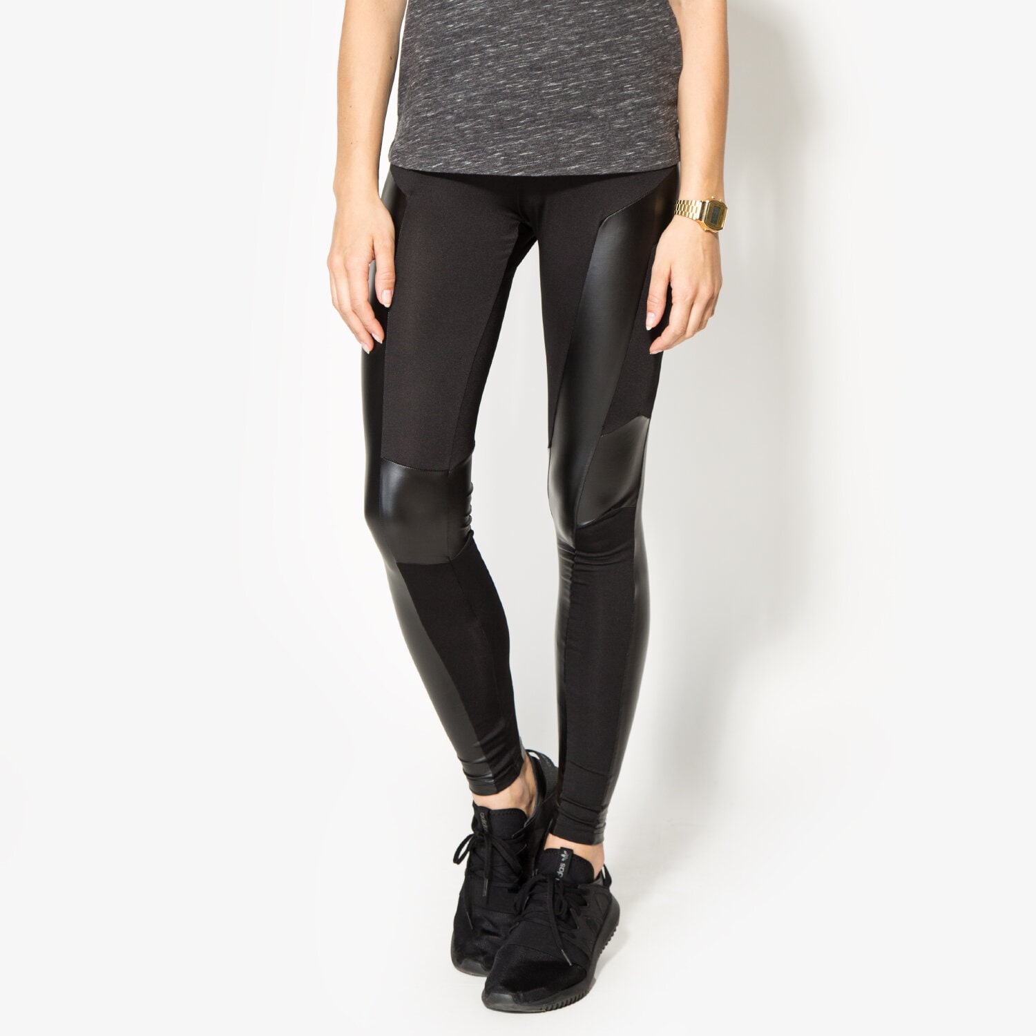 Spodnie sportowe damskie CONFRONT SPODNIE MERGA CF36SPD02001 CZARNY