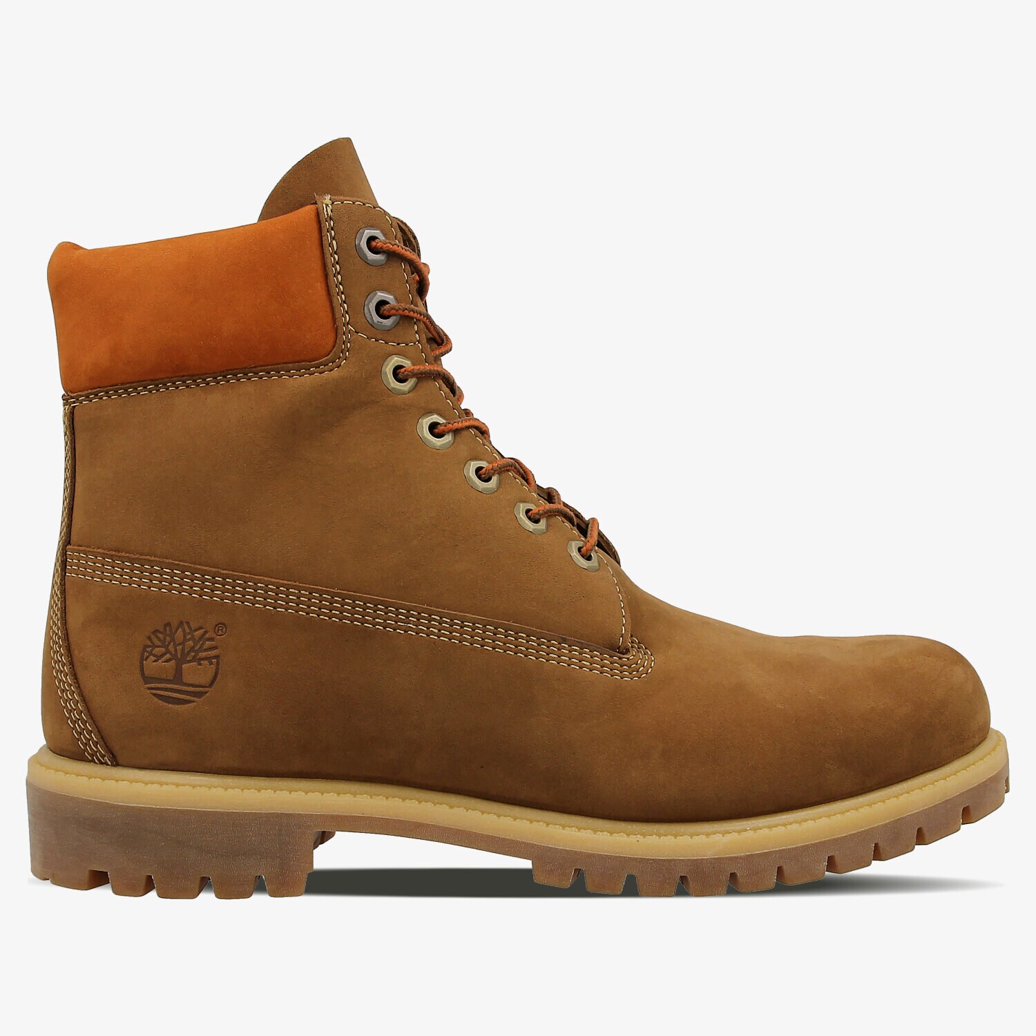 Buty zimowe sportowe męskie TIMBERLAND PREMIUM 6 INCH BOOT  A19SM BRĄZOWY