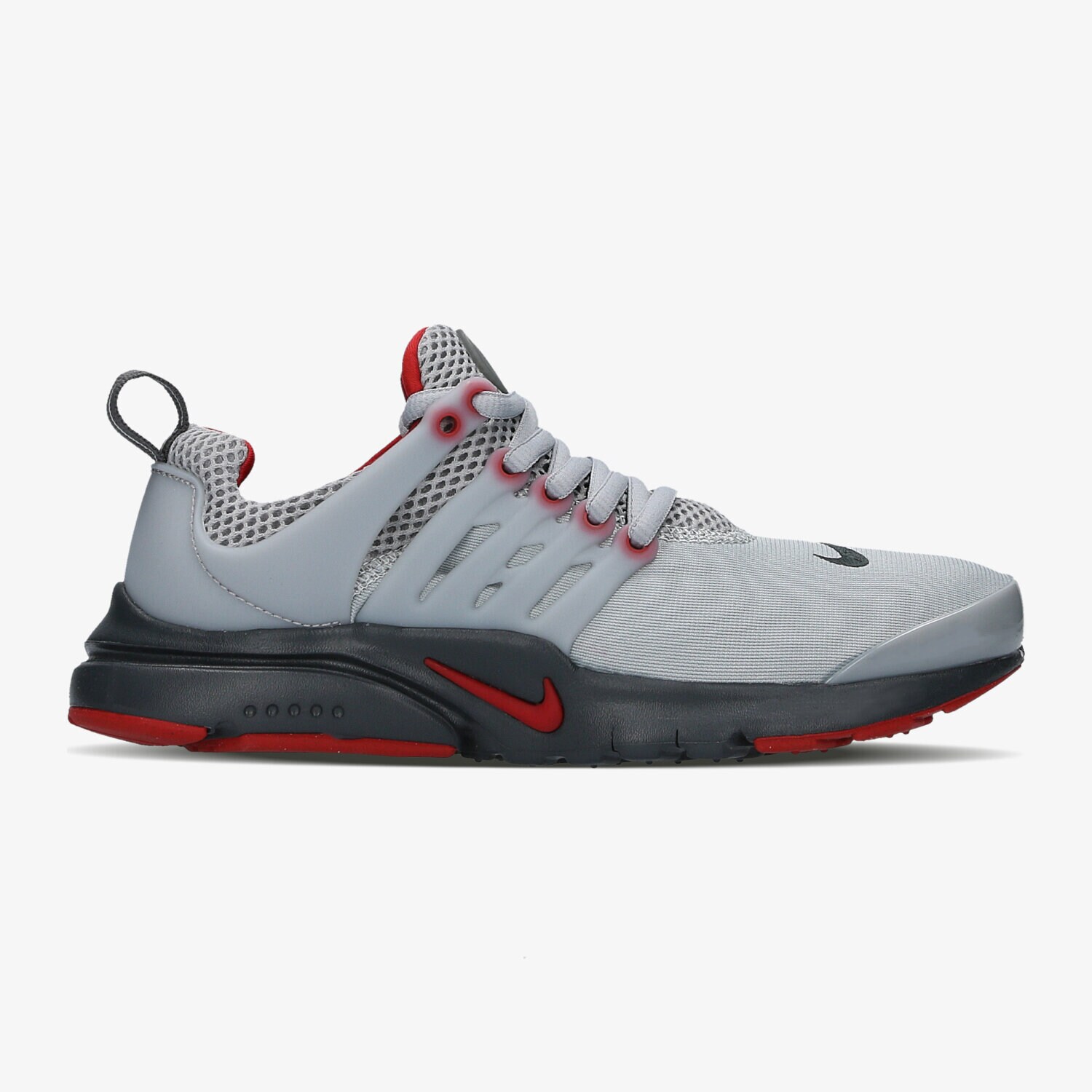 Buty sneakersy dla dzieci NIKE PRESTO (GS) 833875-007 SZARY