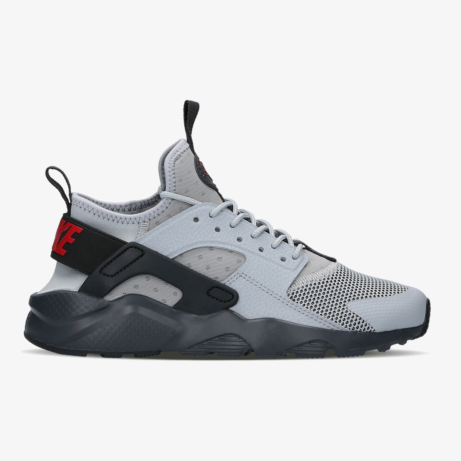 Buty sneakersy dla dzieci NIKE AIR HUARACHE RUN GS ULTRA GS 847569-007 SZARY