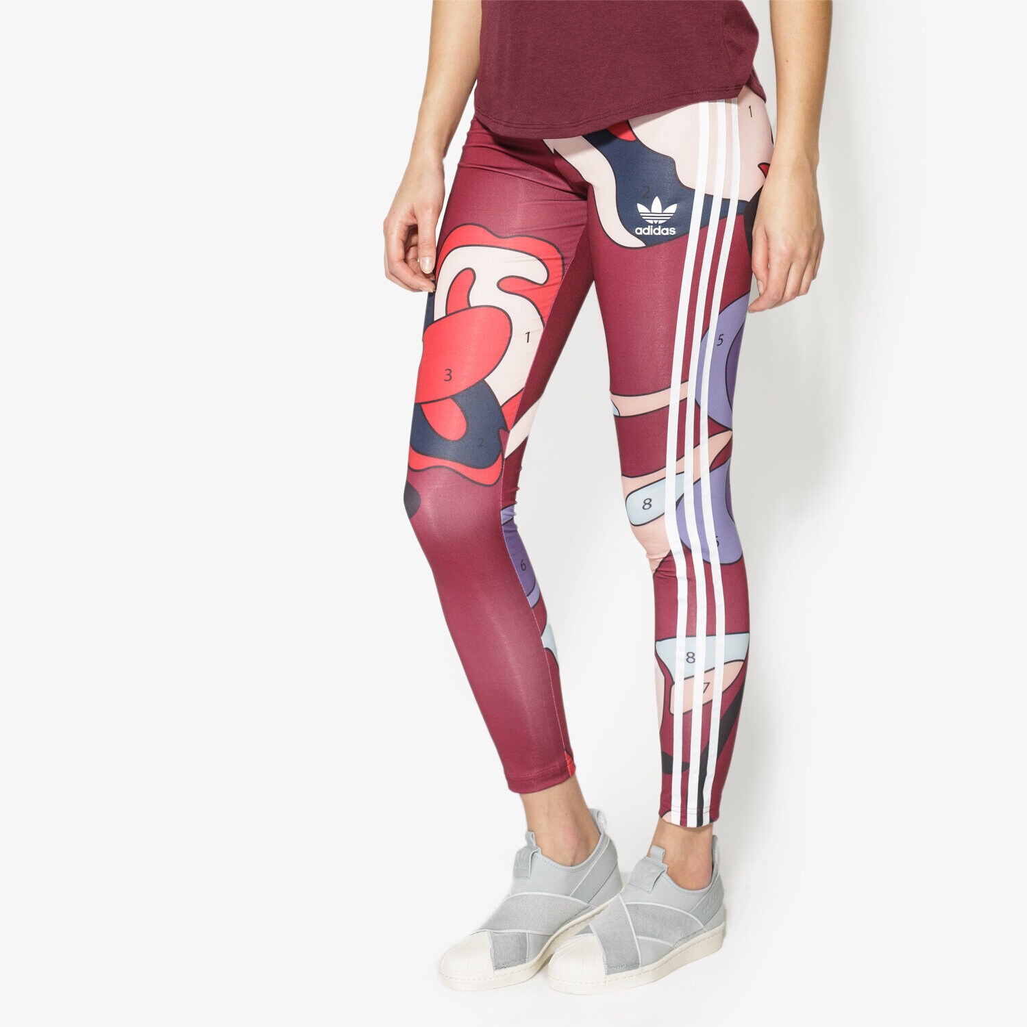 Spodnie sportowe damskie ADIDAS SPODNIE RITA ORA AY7122 MULTICOLOR