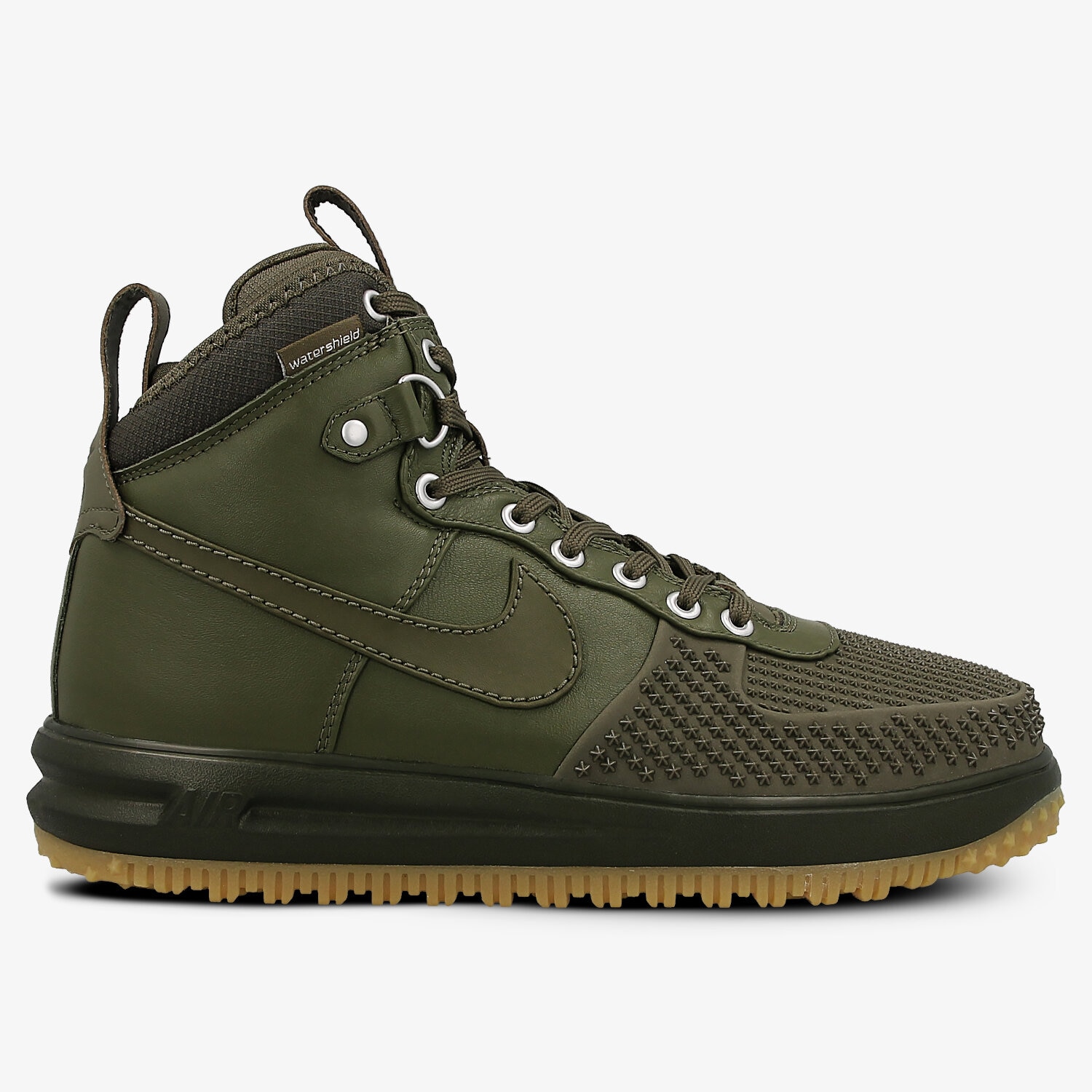 Buty sneakersy męskie NIKE LUNAR FORCE 1 DUCKBOOT 805899201 ZIELONY