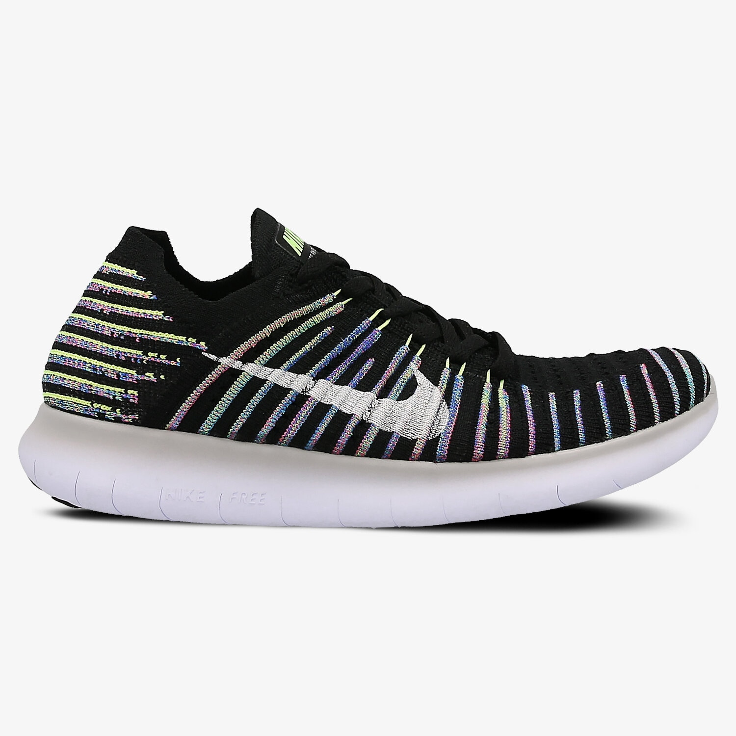 Buty sneakersy damskie NIKE WMNS FREE RN FLYKNIT 831070-003 MULTICOLOR