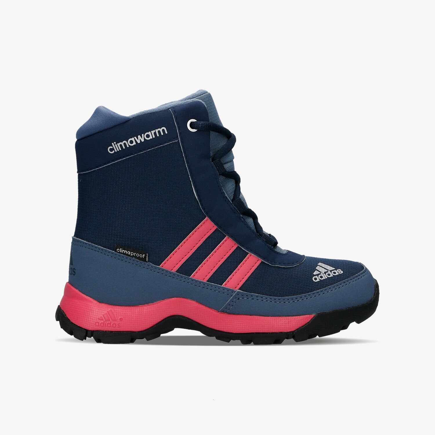 Buty zimowe, trekkingowe, outdoor dla dzieci ADIDAS CW ADISNOW CP K AQ4132 GRANATOWY
