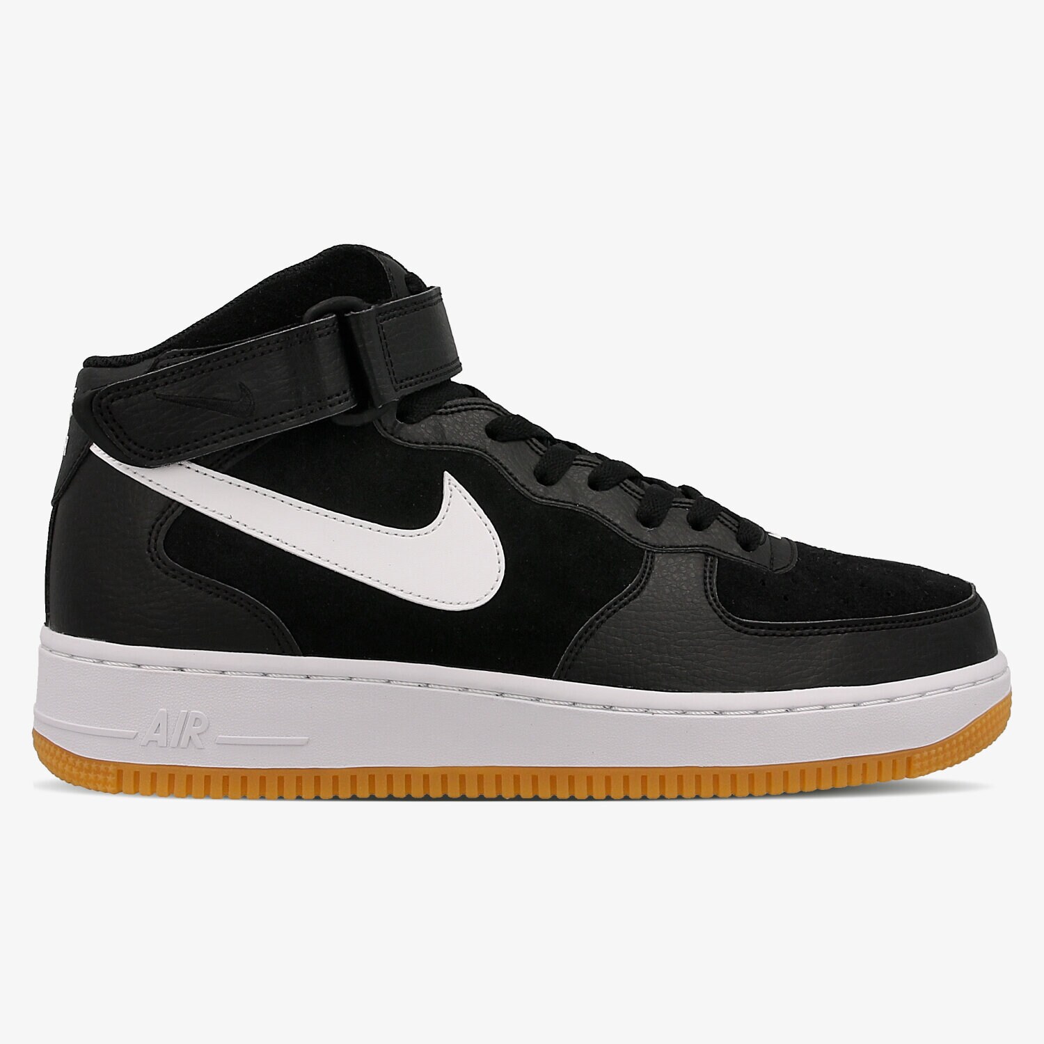 Buty sneakersy męskie NIKE AIR FORCE 1 MID '07 315123035 CZARNY