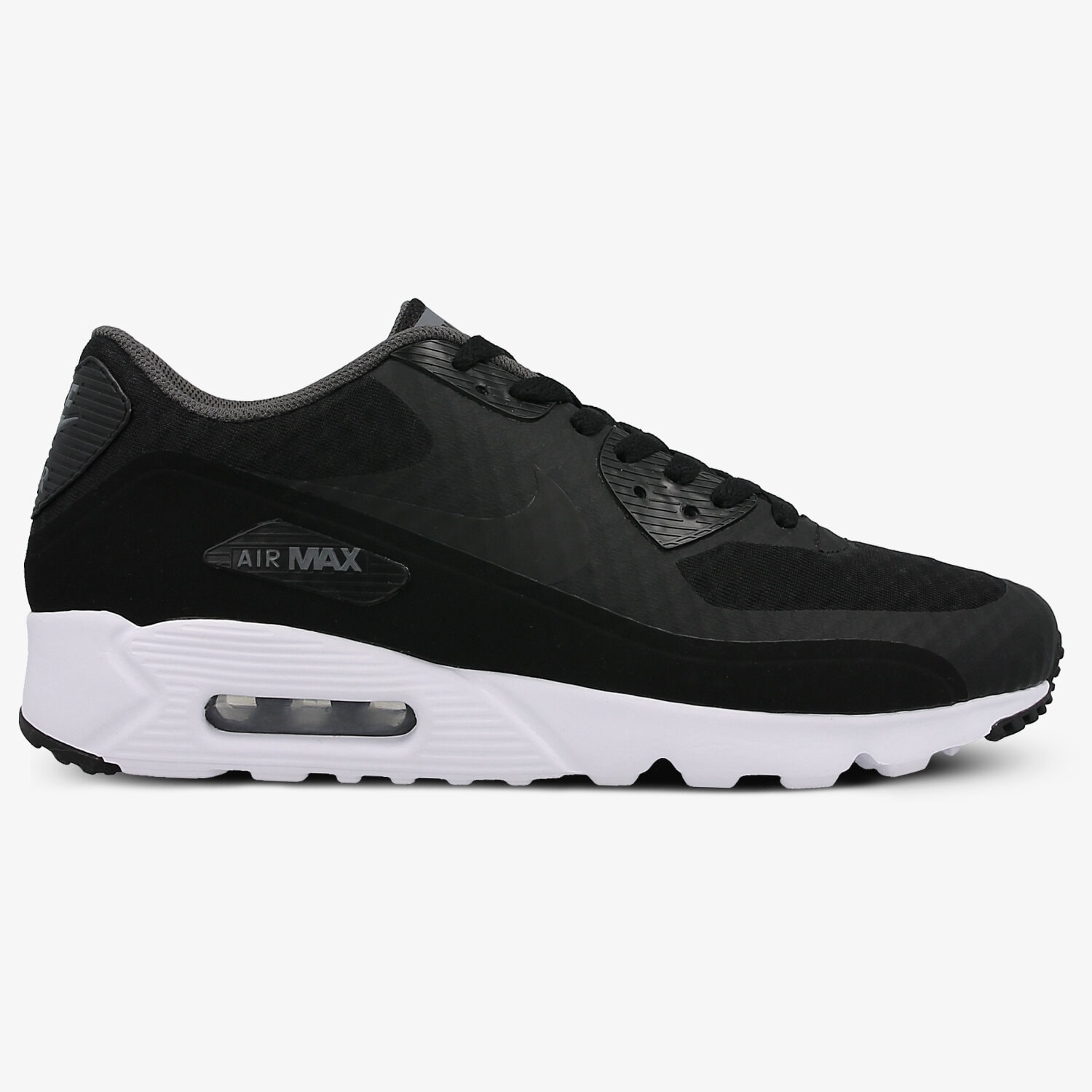 Buty sneakersy męskie NIKE AIR MAX 90 ULTRA 819474013 CZARNY