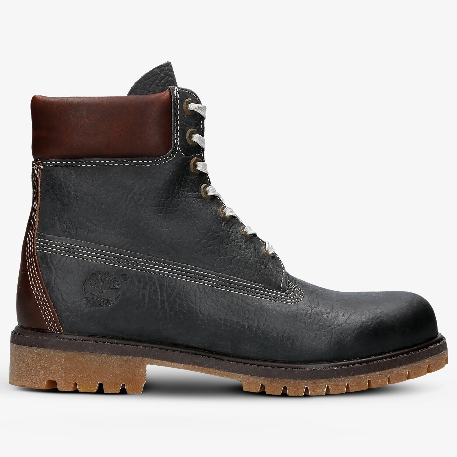Buty zimowe sportowe męskie TIMBERLAND PREMIUM 6 INCH BOOT  A18AW SZARY