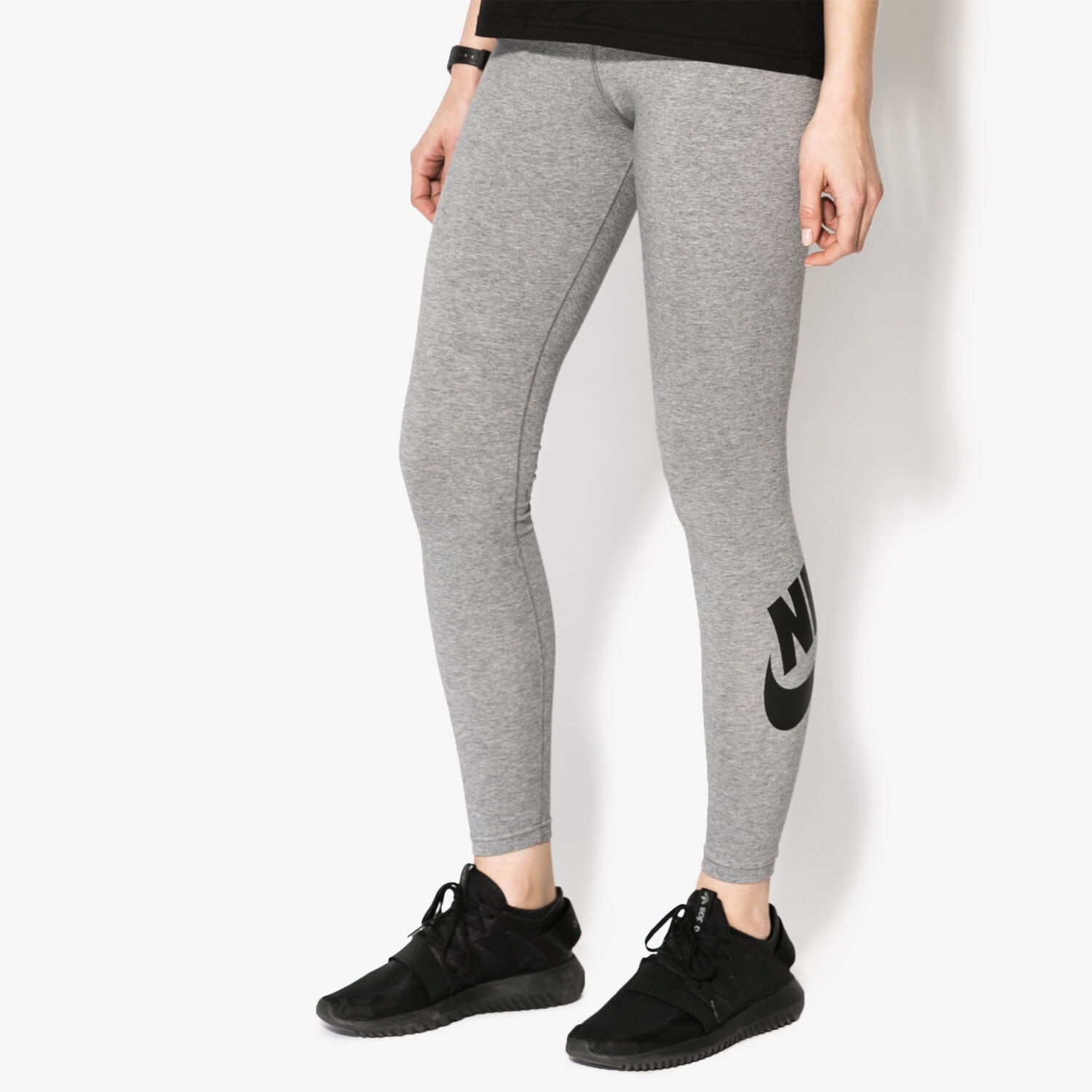 Spodnie sportowe damskie NIKE LEGGINGS W NSW LEG A SEE 806927092 SZARY