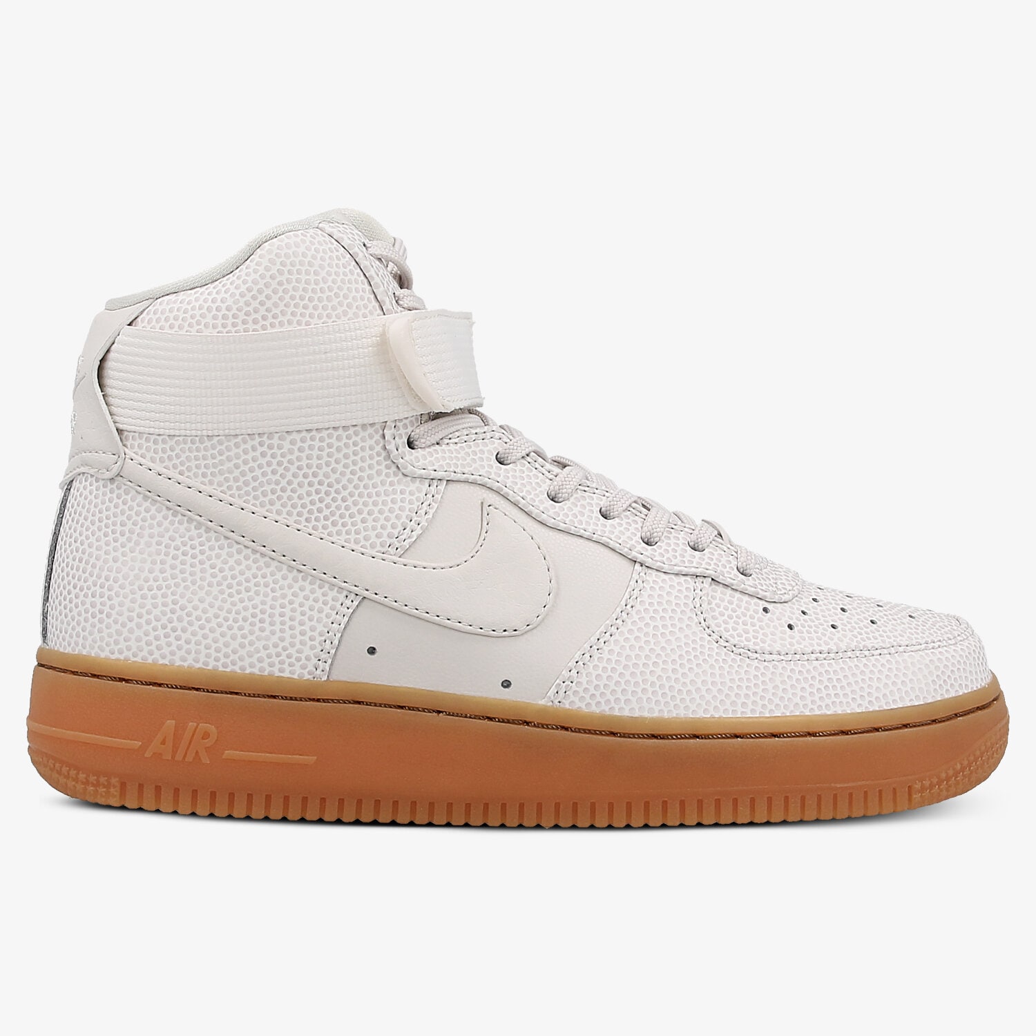 Buty sneakersy damskie NIKE WMNS AIR FORCE 1 HI SE 860544001 BIAŁY