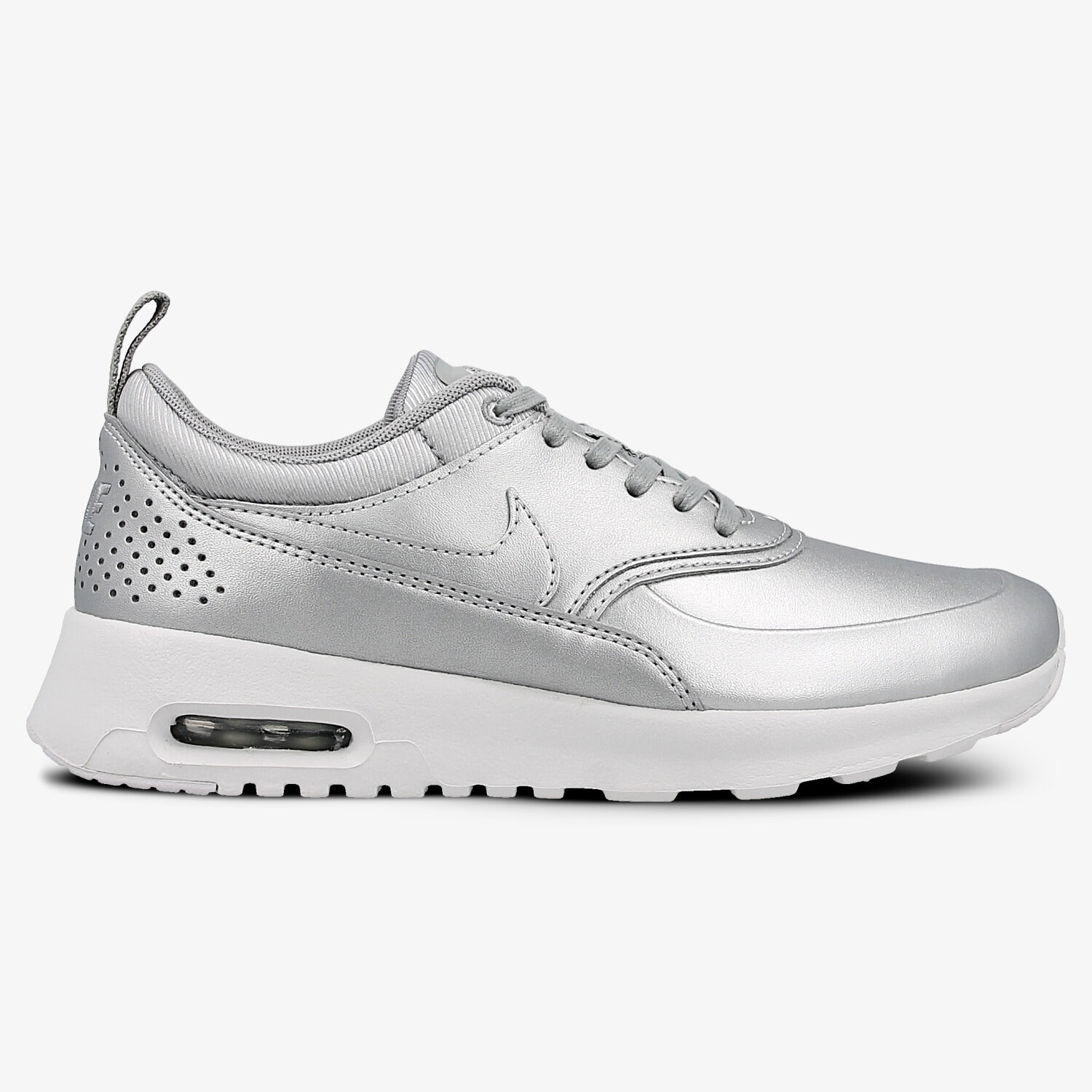 Buty sneakersy damskie NIKE W AIR MAX THEA SE 861674001 SREBRNY