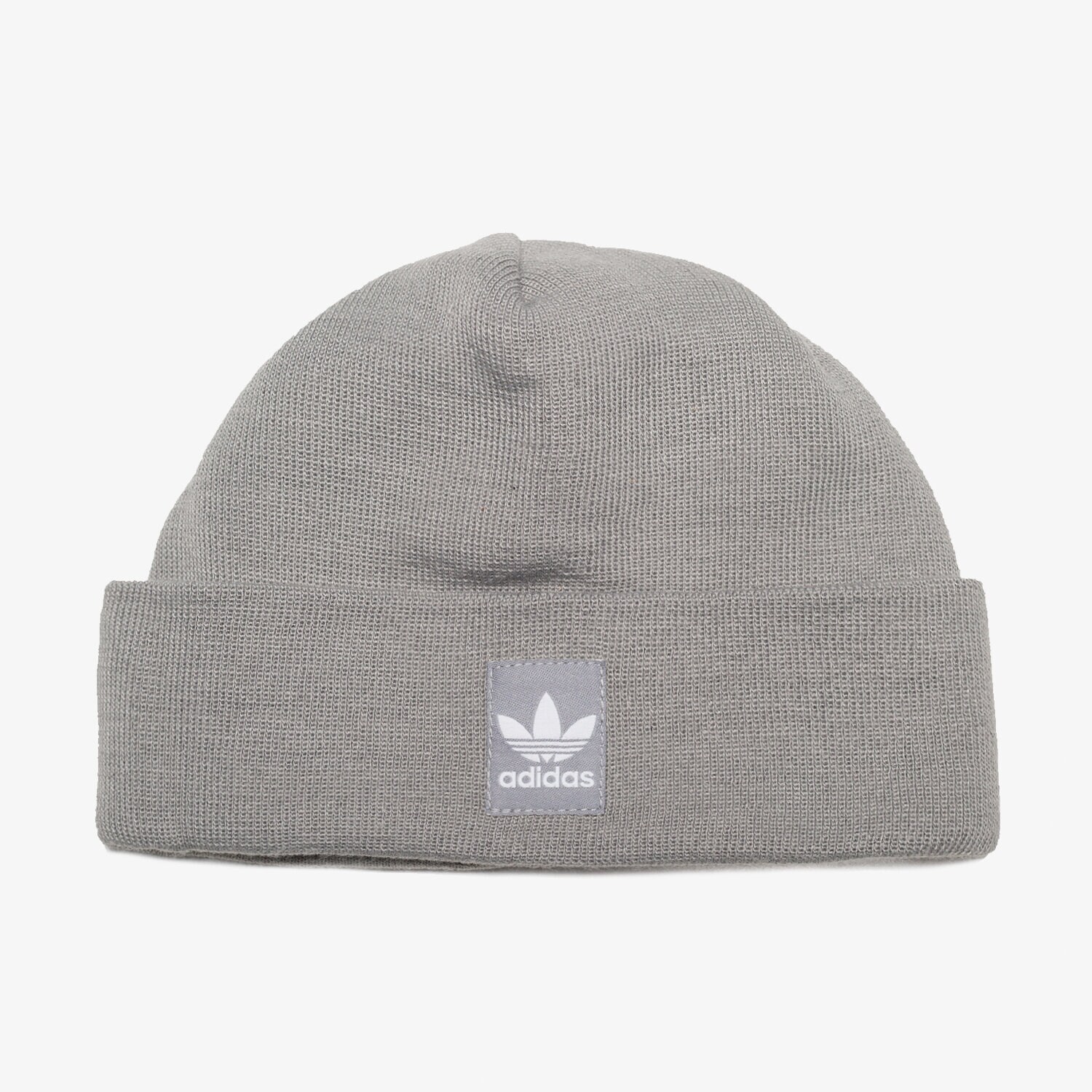 Czapka zimowa dla dzieci ADIDAS CZAPKA ZIMOWA RIB LOGO BEANIE BEANIE AY9072 SZARY