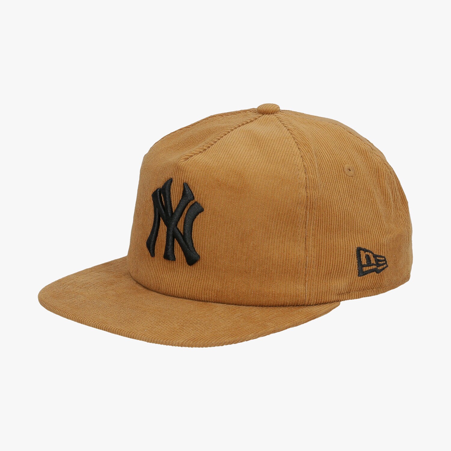 Czapka z daszkiem dla dzieci NEW ERA CZAPKA COOPERSTOWN CORD NY YANKEES WHE 80371424 BRĄZOWY